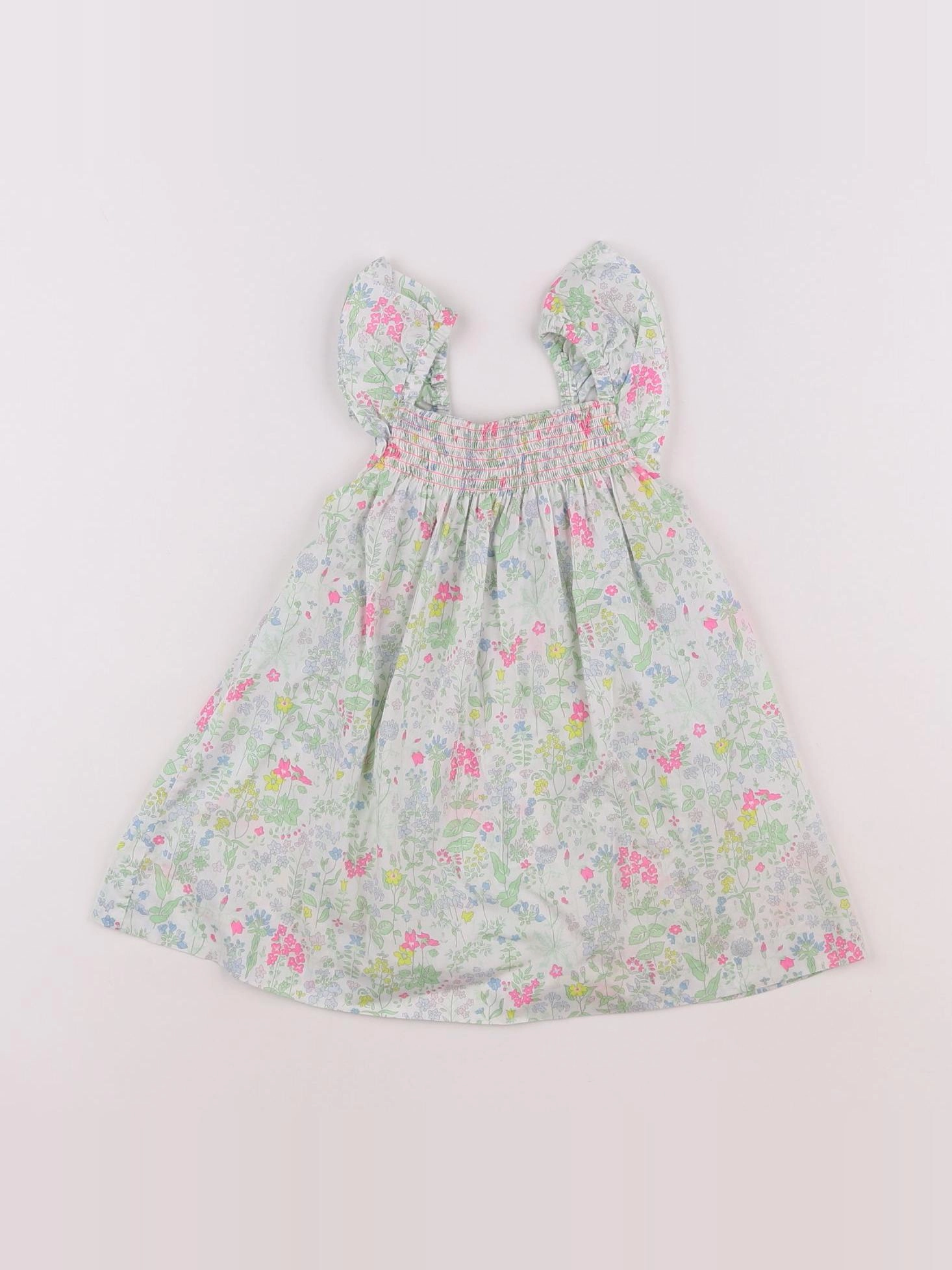 Jacadi - robe liberty multicolore - 12 mois