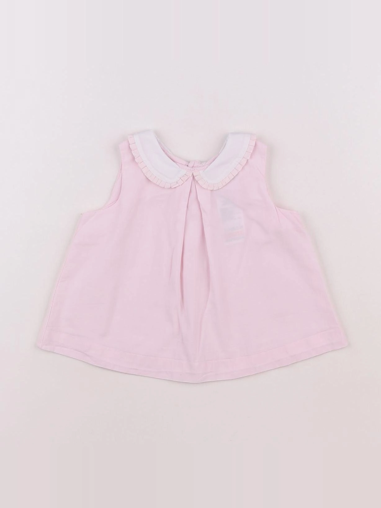 Jacadi - blouse rose - 12 mois