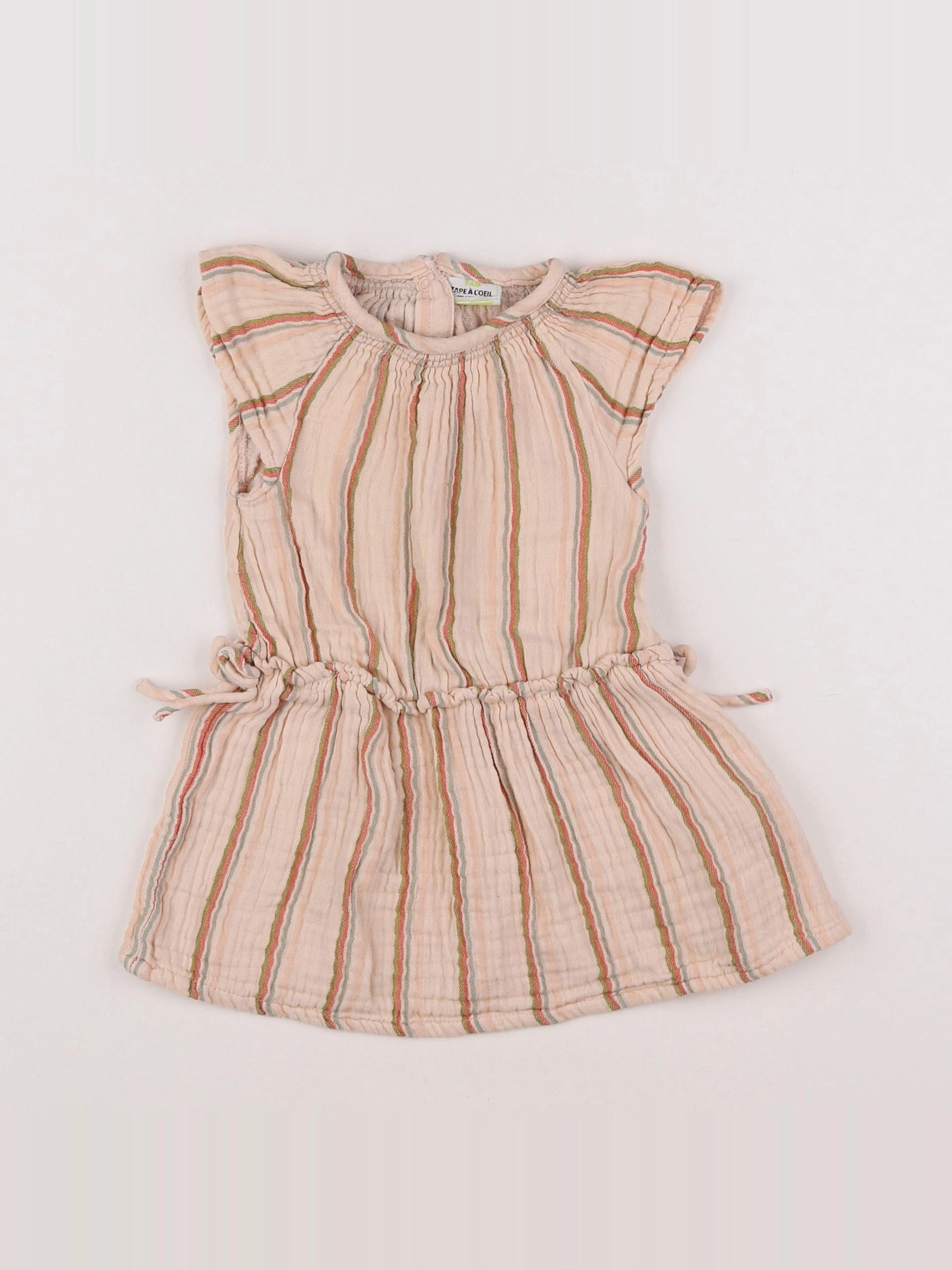 Tape à l'oeil - robe beige - 12 mois
