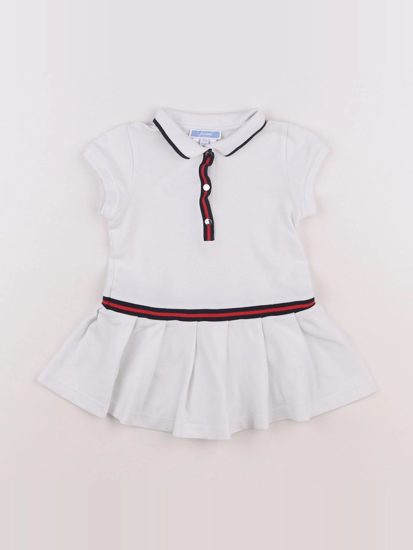 Jacadi - robe blanc - 18 mois