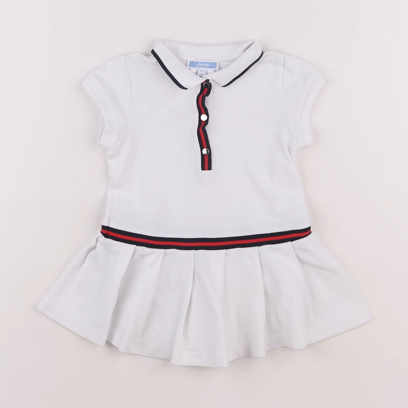 Jacadi - robe blanc - 18 mois