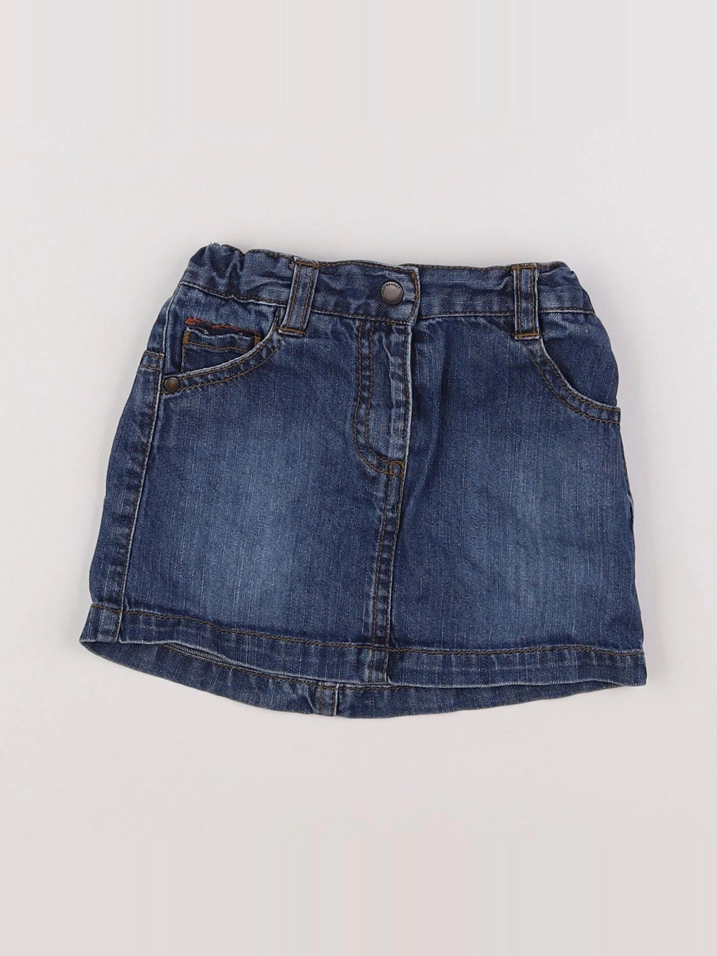 Vertbaudet - jupe bleu - 2 ans