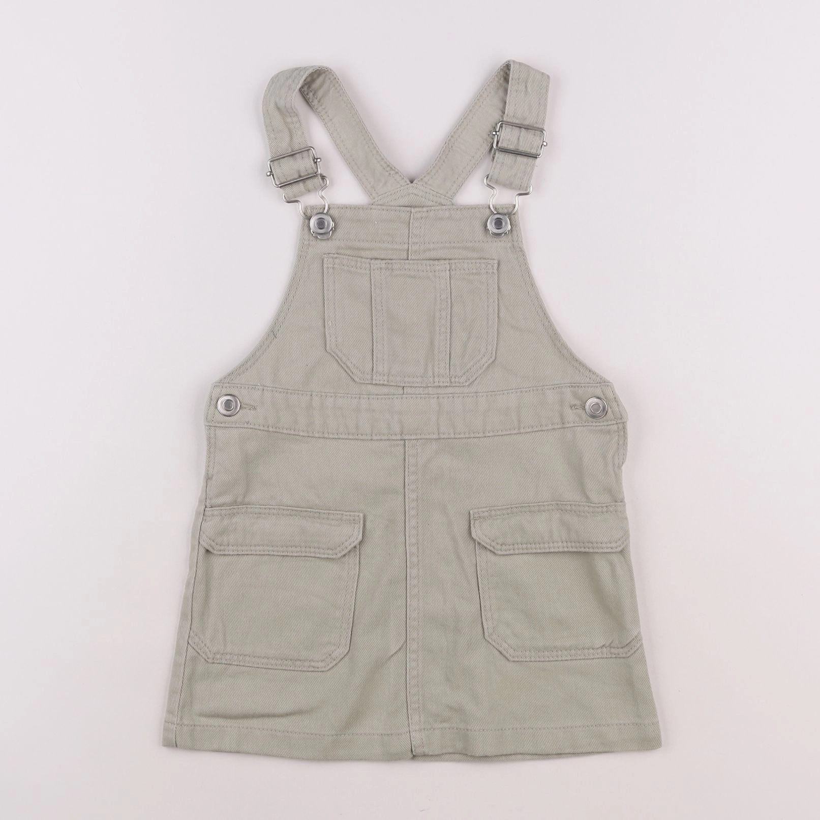 H&M - robe vert - 2/3 ans