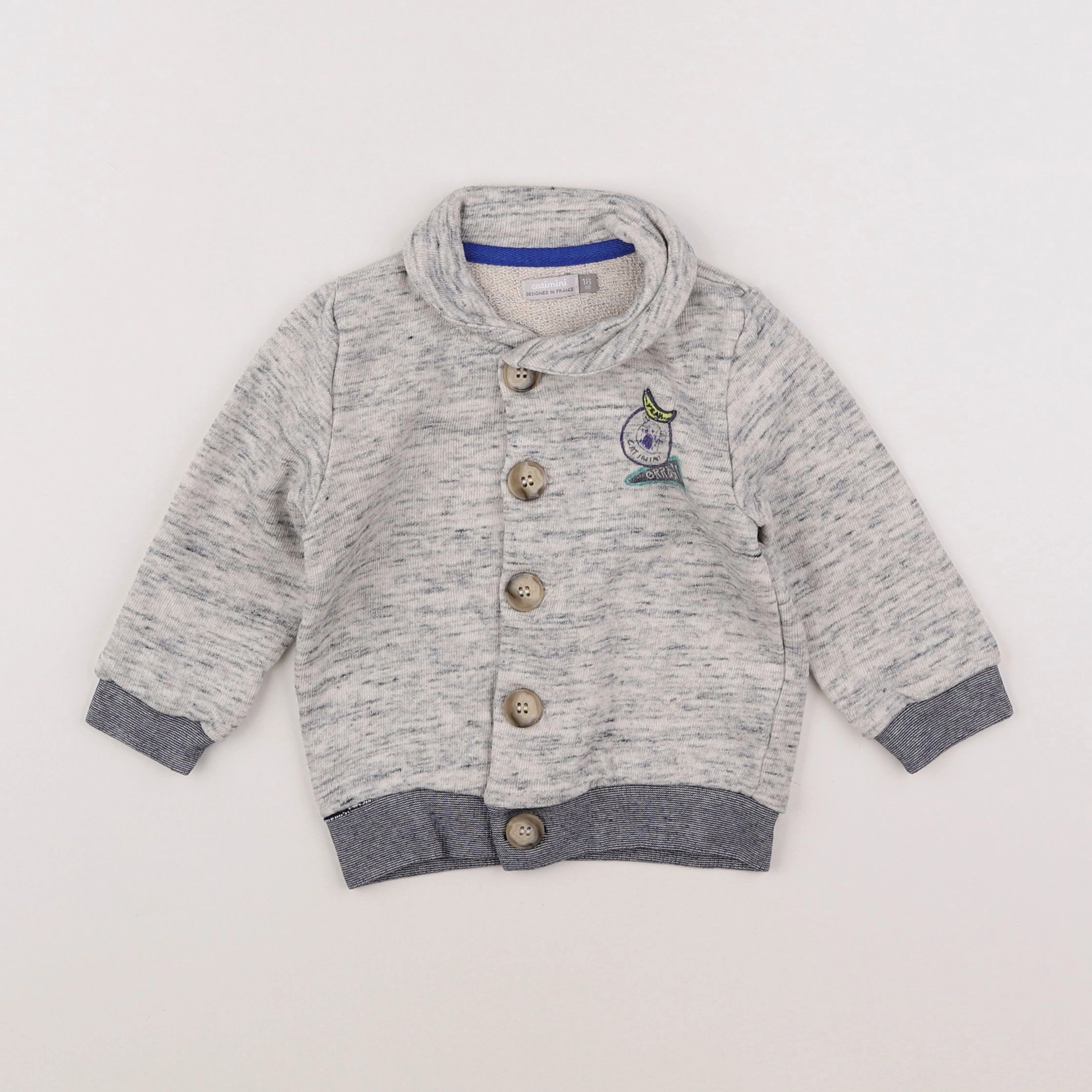 Catimini - sweat gris - 18 mois