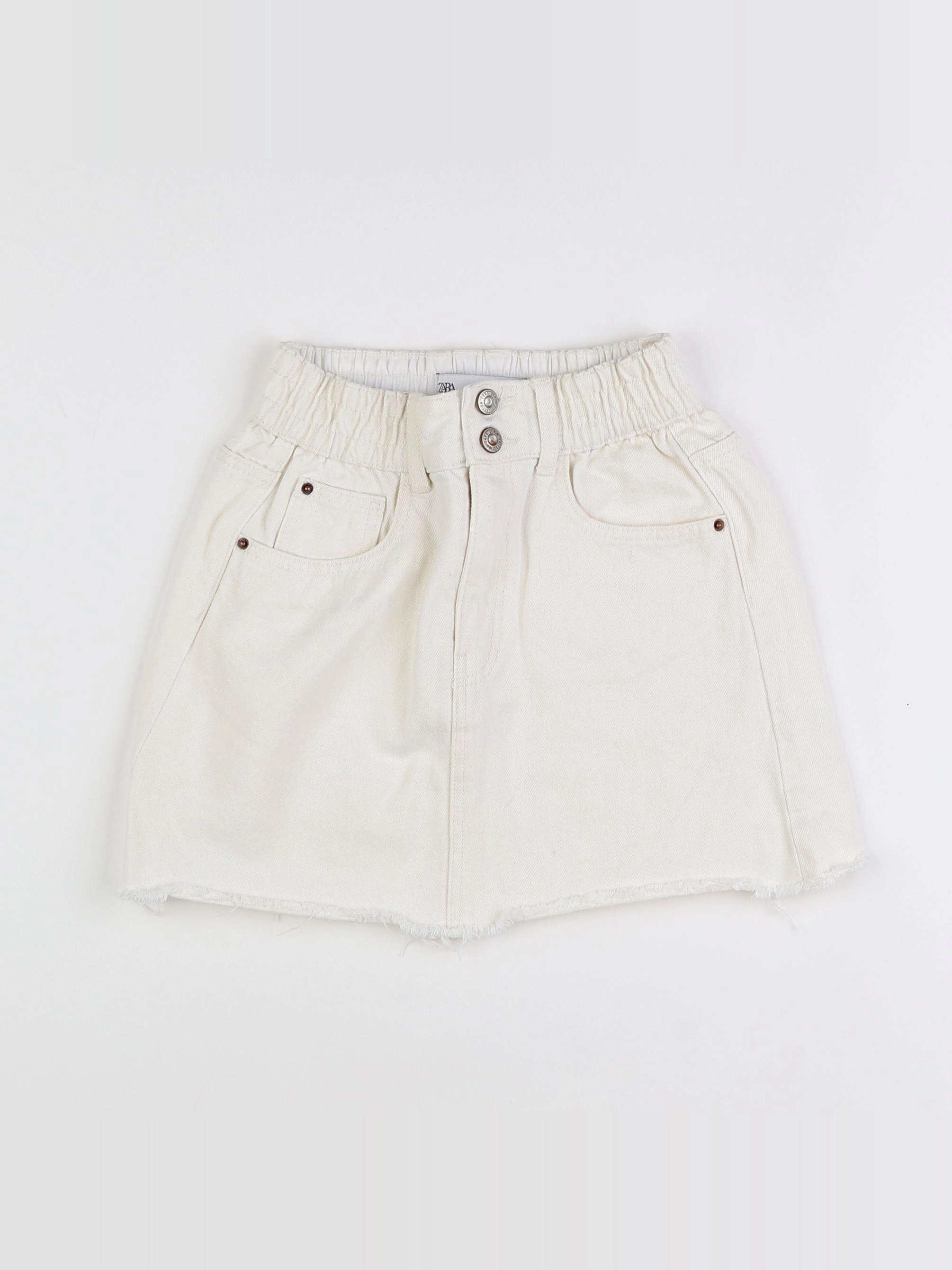 Zara - jupe blanc - 9 ans