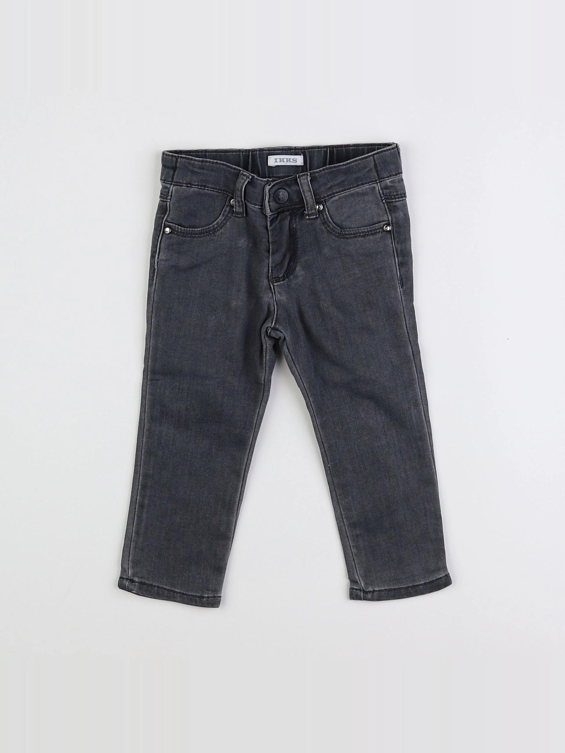 IKKS - jean gris - 12 mois
