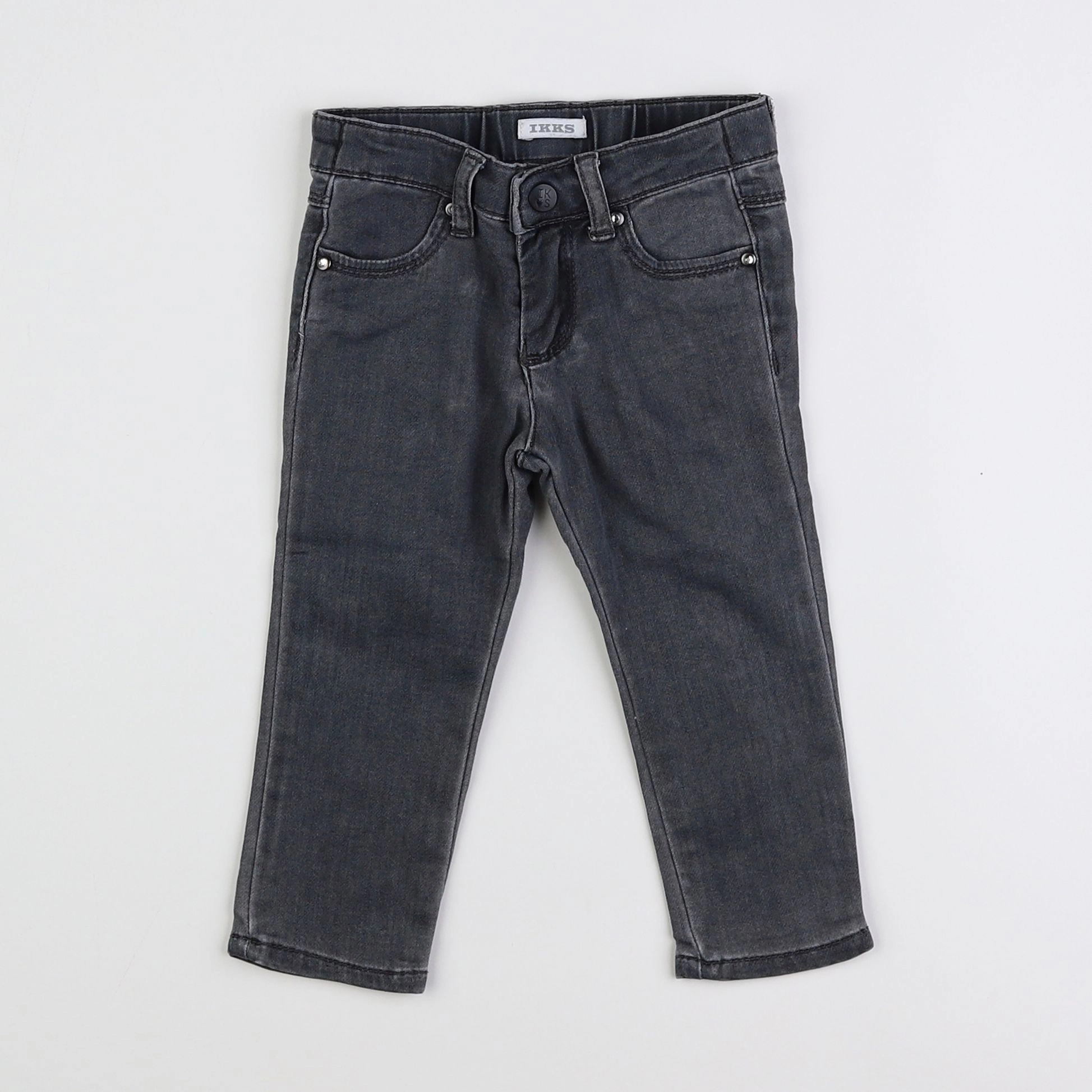 IKKS - jean gris - 12 mois