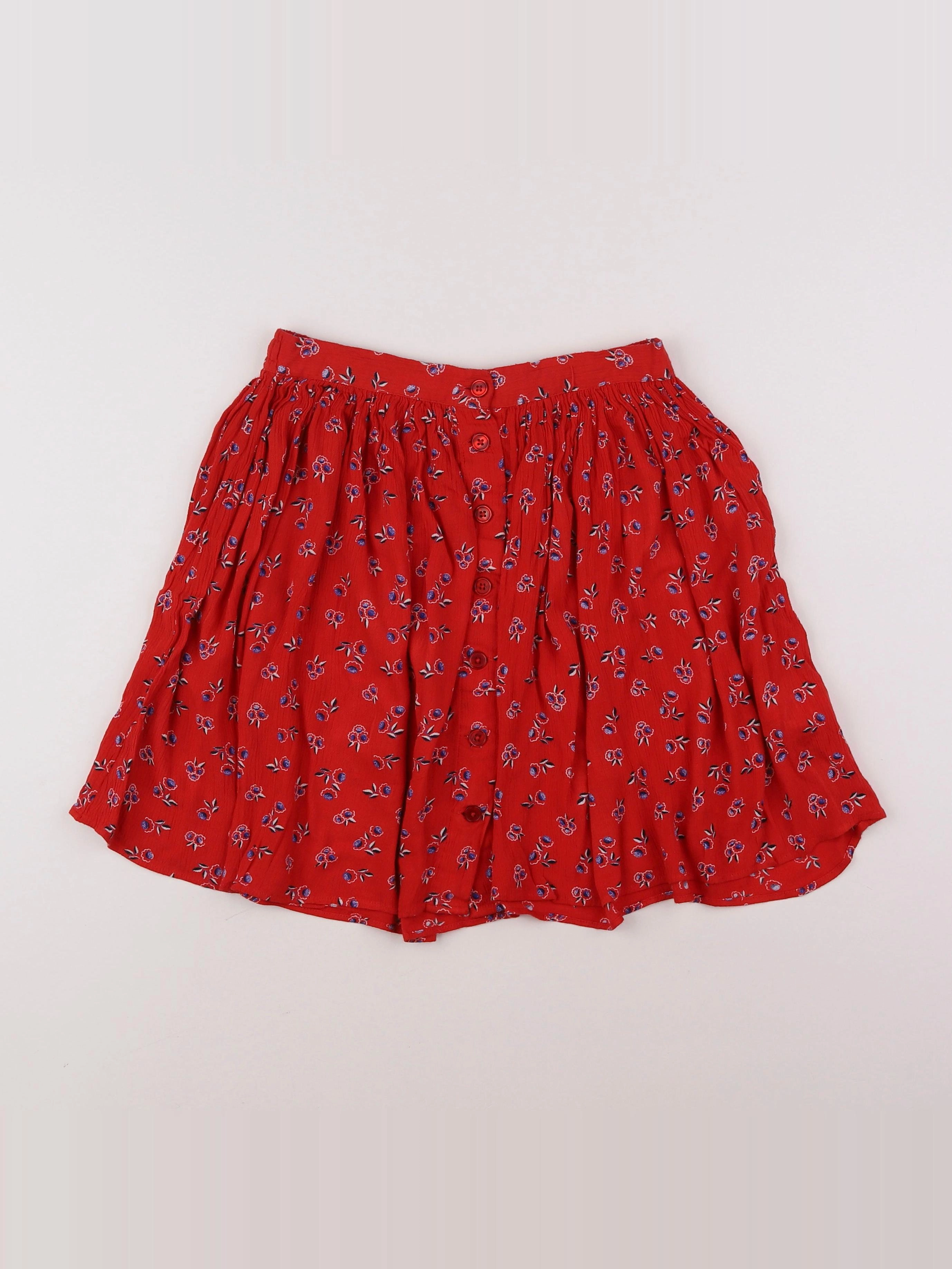 Monoprix - jupe rouge - 12 ans