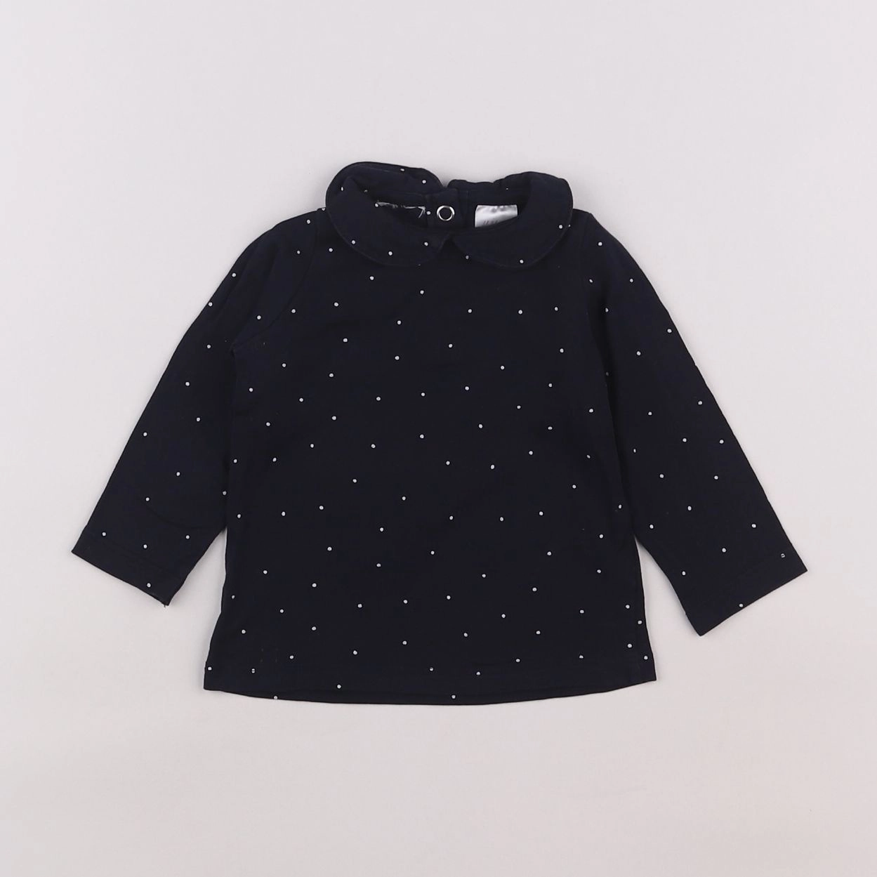 H&M - tee-shirt bleu - 3 mois