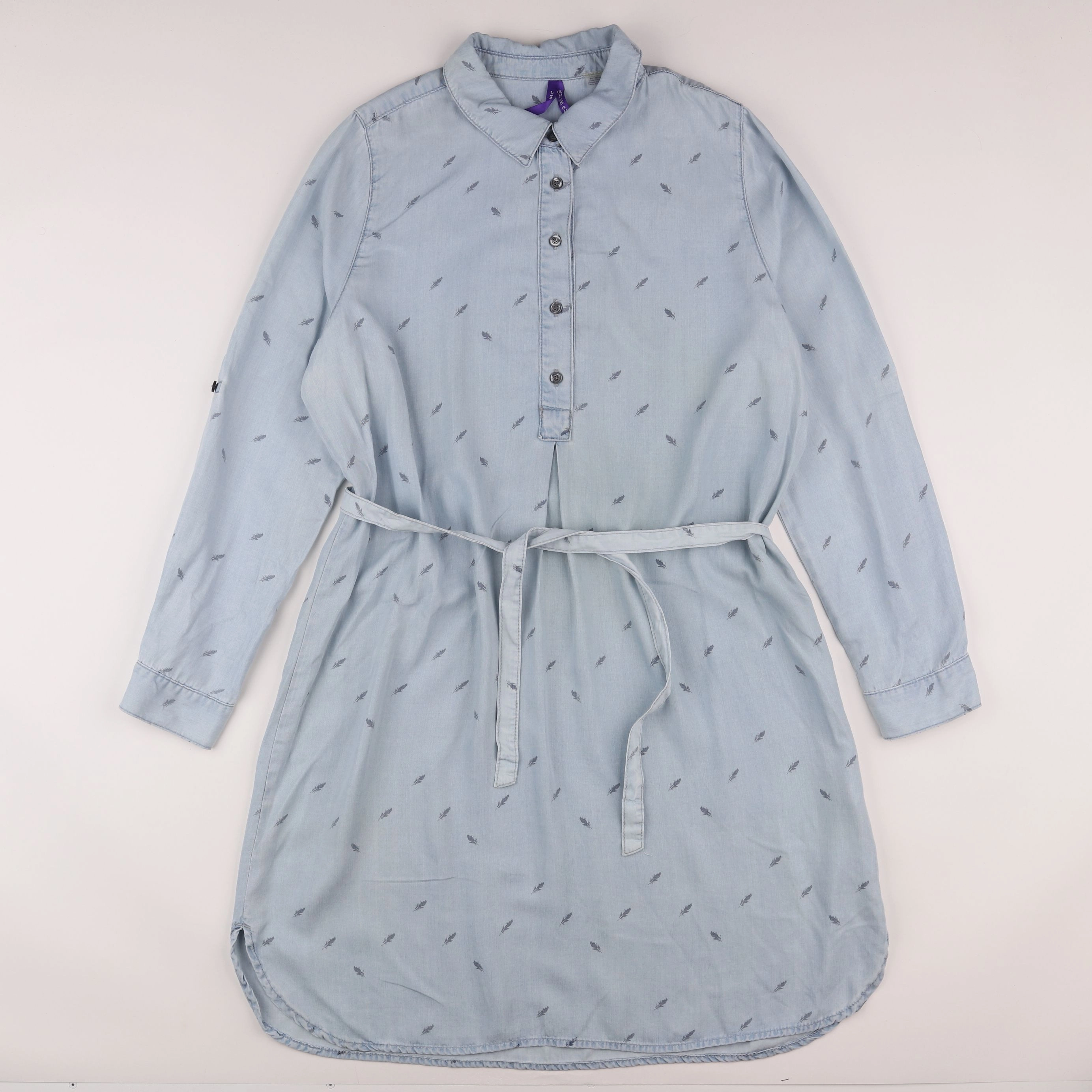 Seraphine - robe grossesse bleu - 44