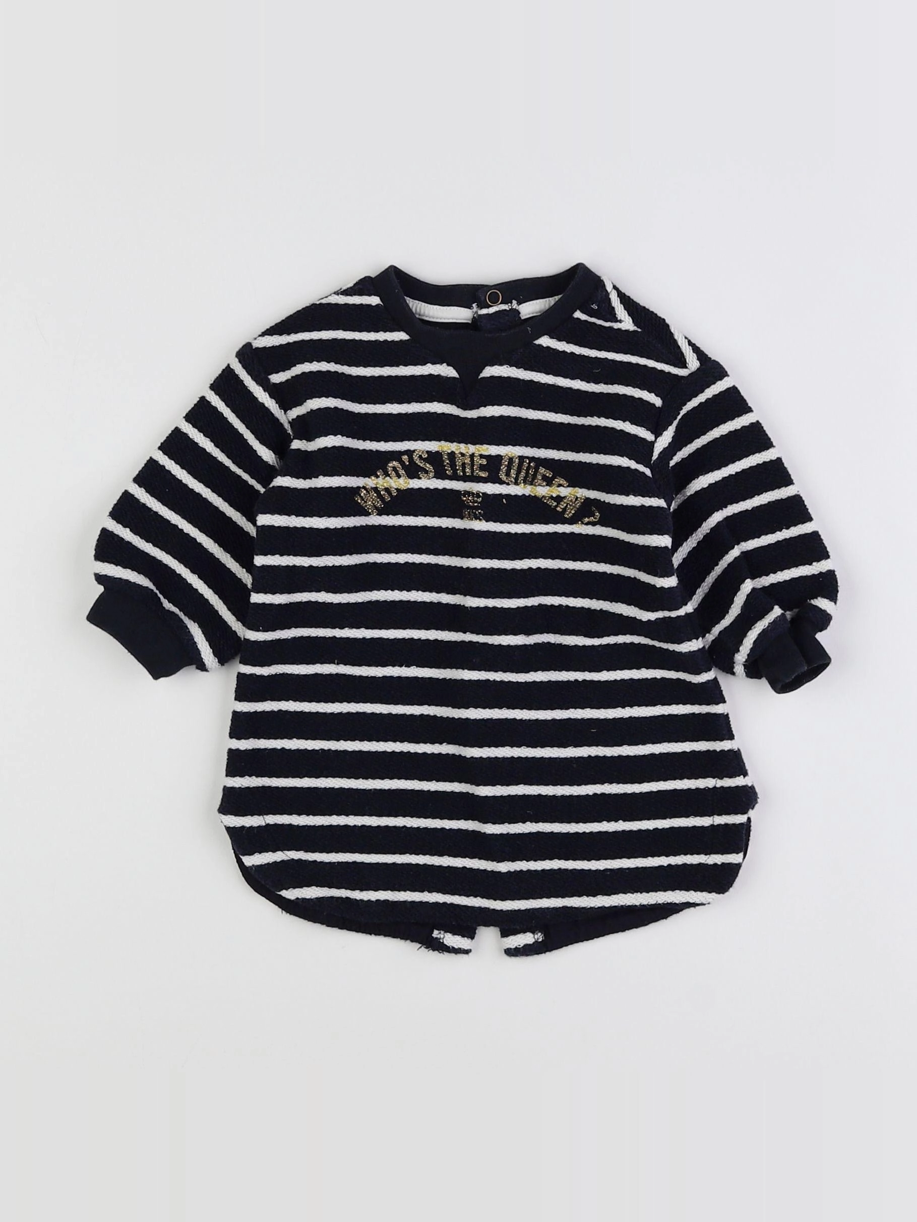 IKKS - robe bleu, blanc - 6 mois