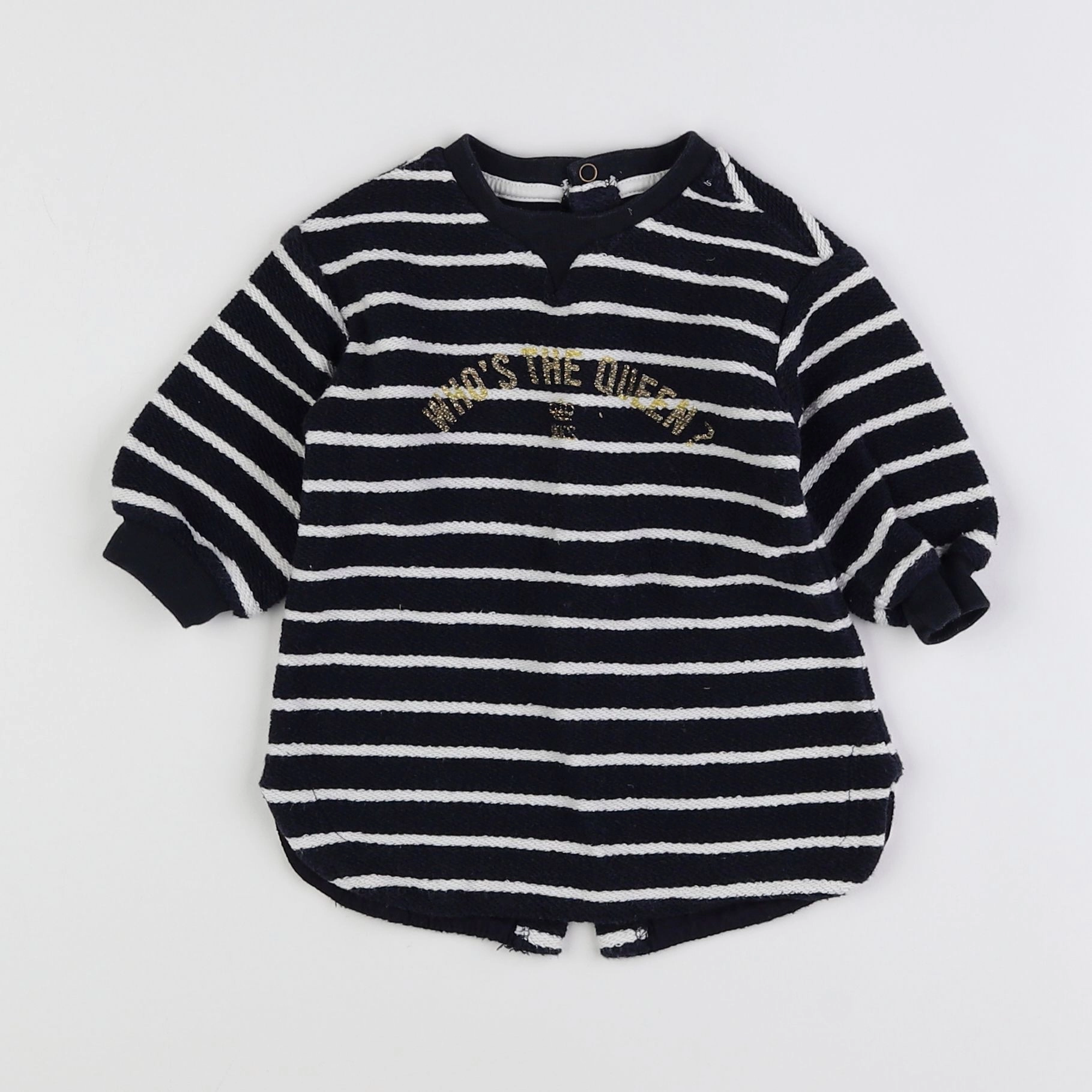 IKKS - robe bleu, blanc - 6 mois