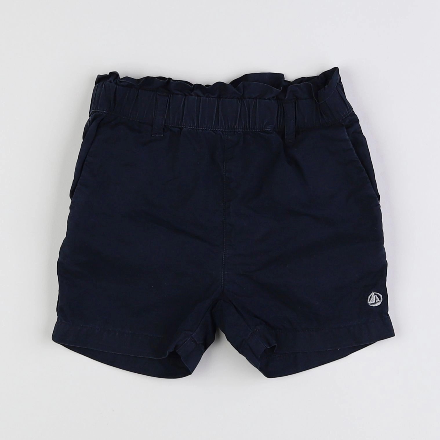 Petit Bateau - short bleu - 5 ans