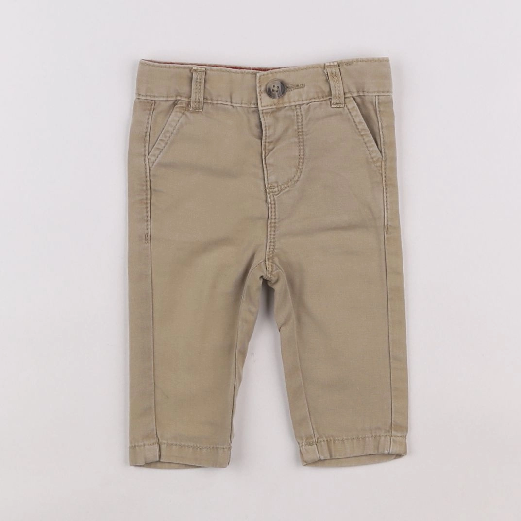 Tape à l'oeil - pantalon beige - 3 mois