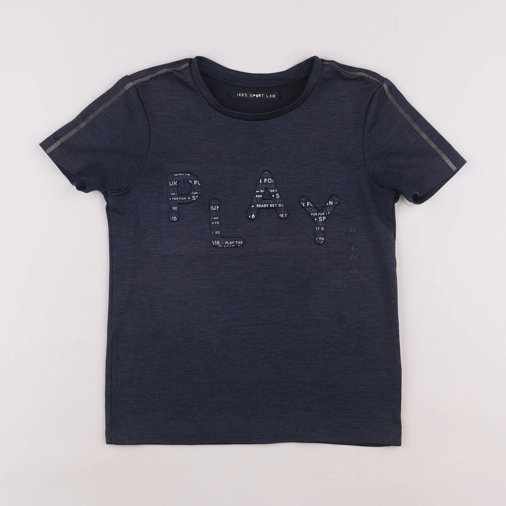 IKKS - tee-shirt bleu - 8 ans