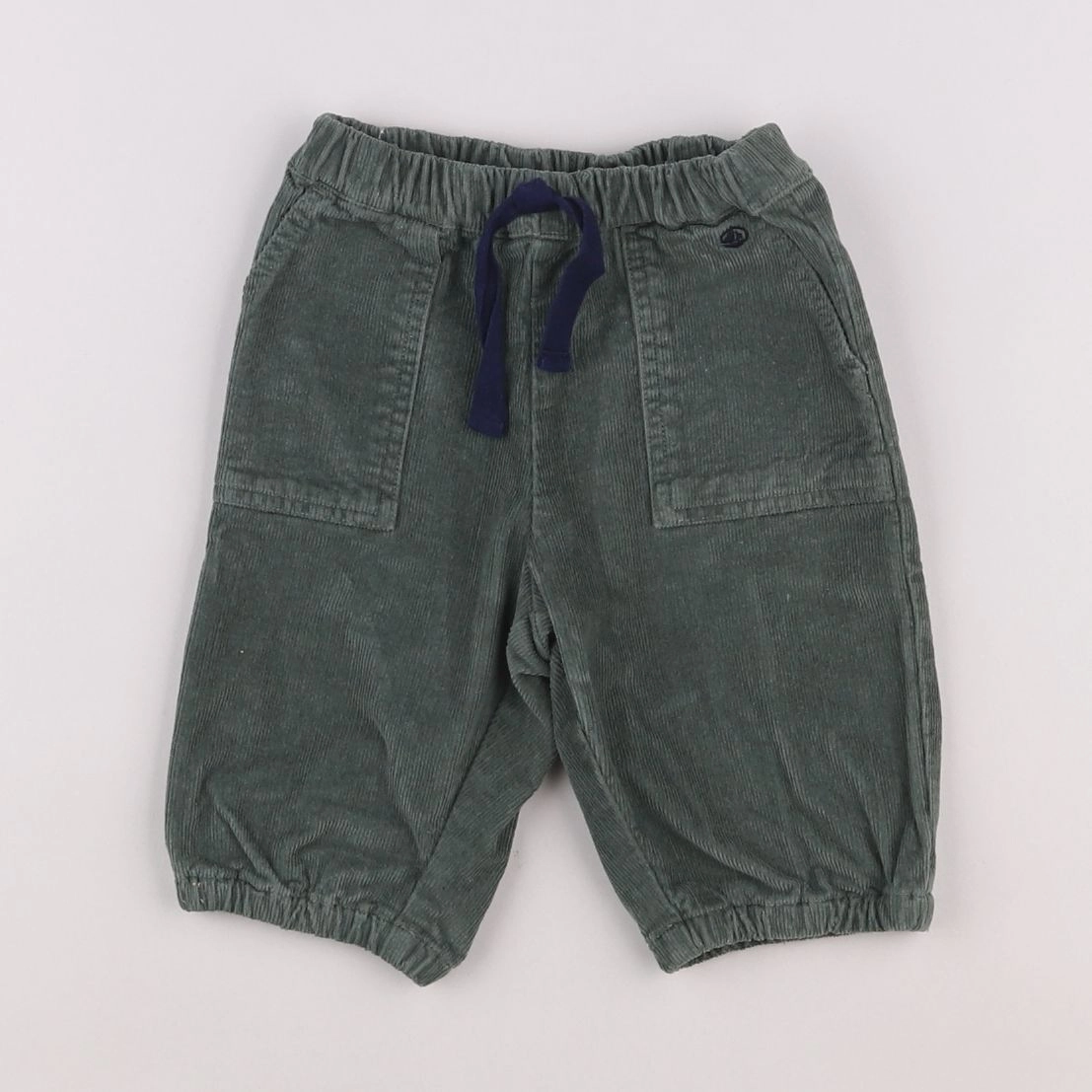 Petit Bateau - pantalon vert - 6 mois