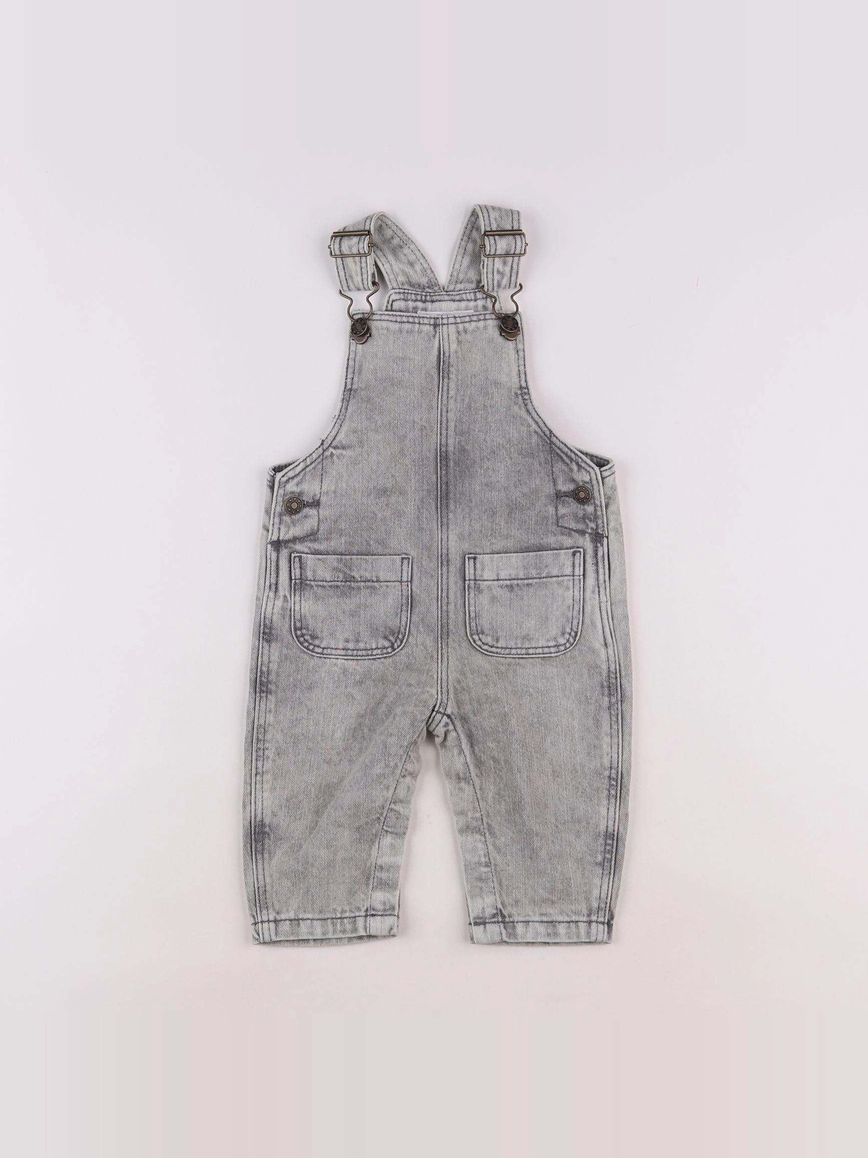 Boutchou - salopette gris - 6 mois