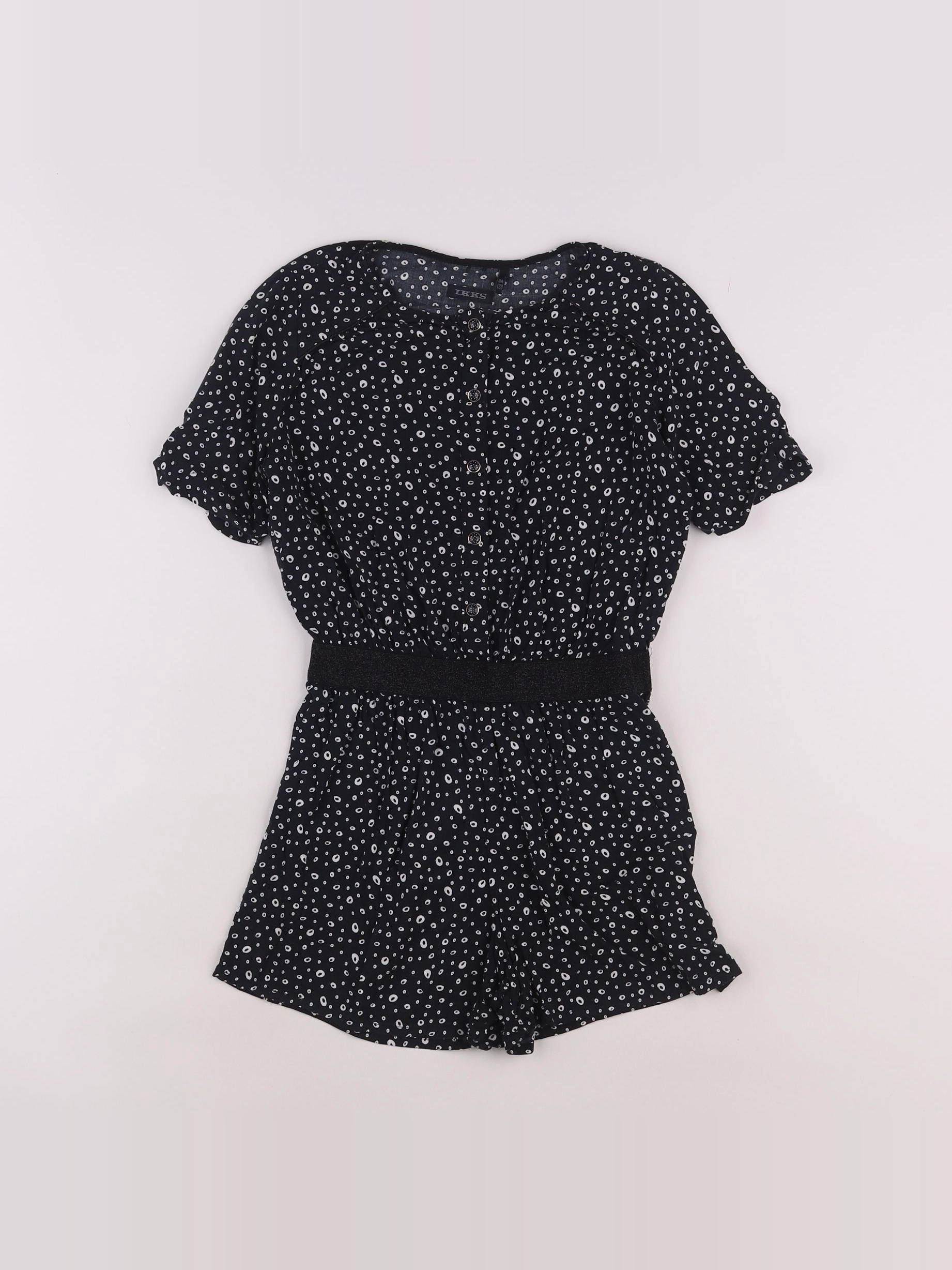IKKS - combinaison noir - 8 ans