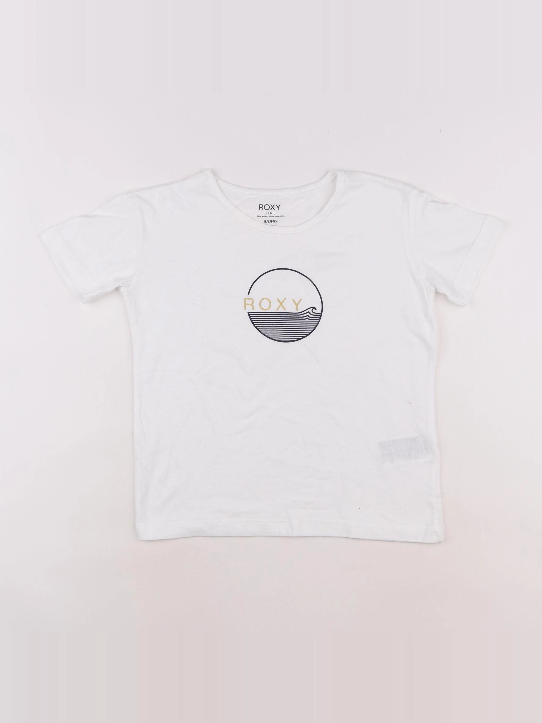 Roxy - tee-shirt blanc - 8 ans