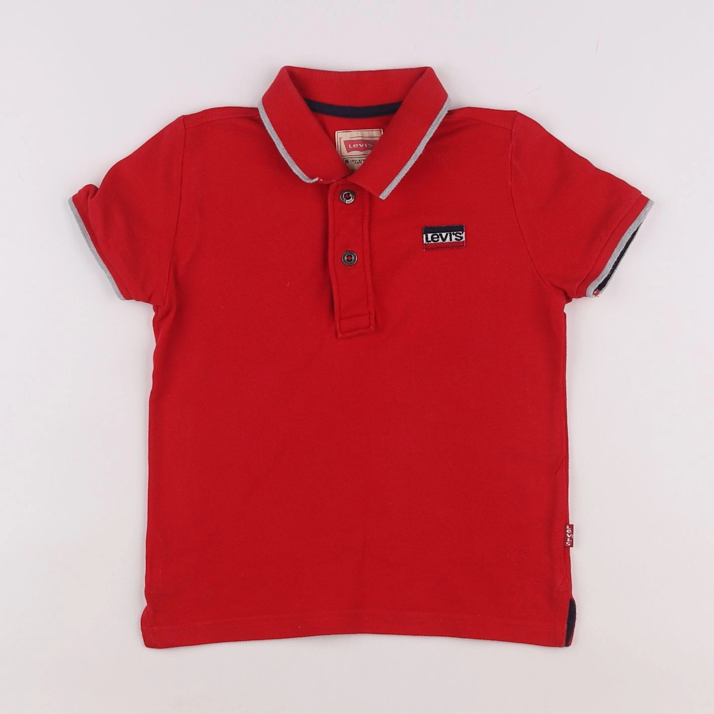 Levi's - polo rouge - 4 ans