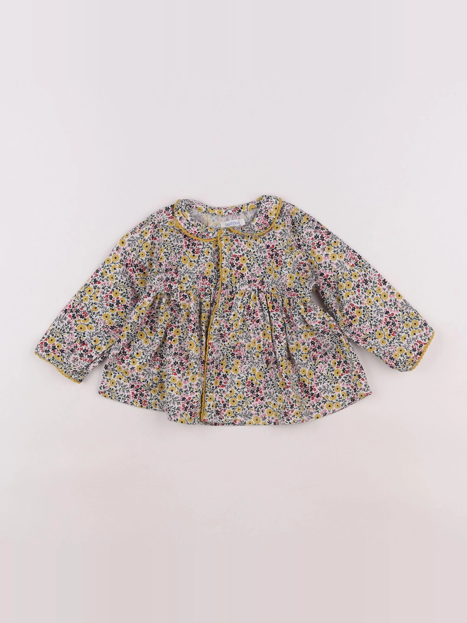 Boutchou - blouse multicolore - 6 mois