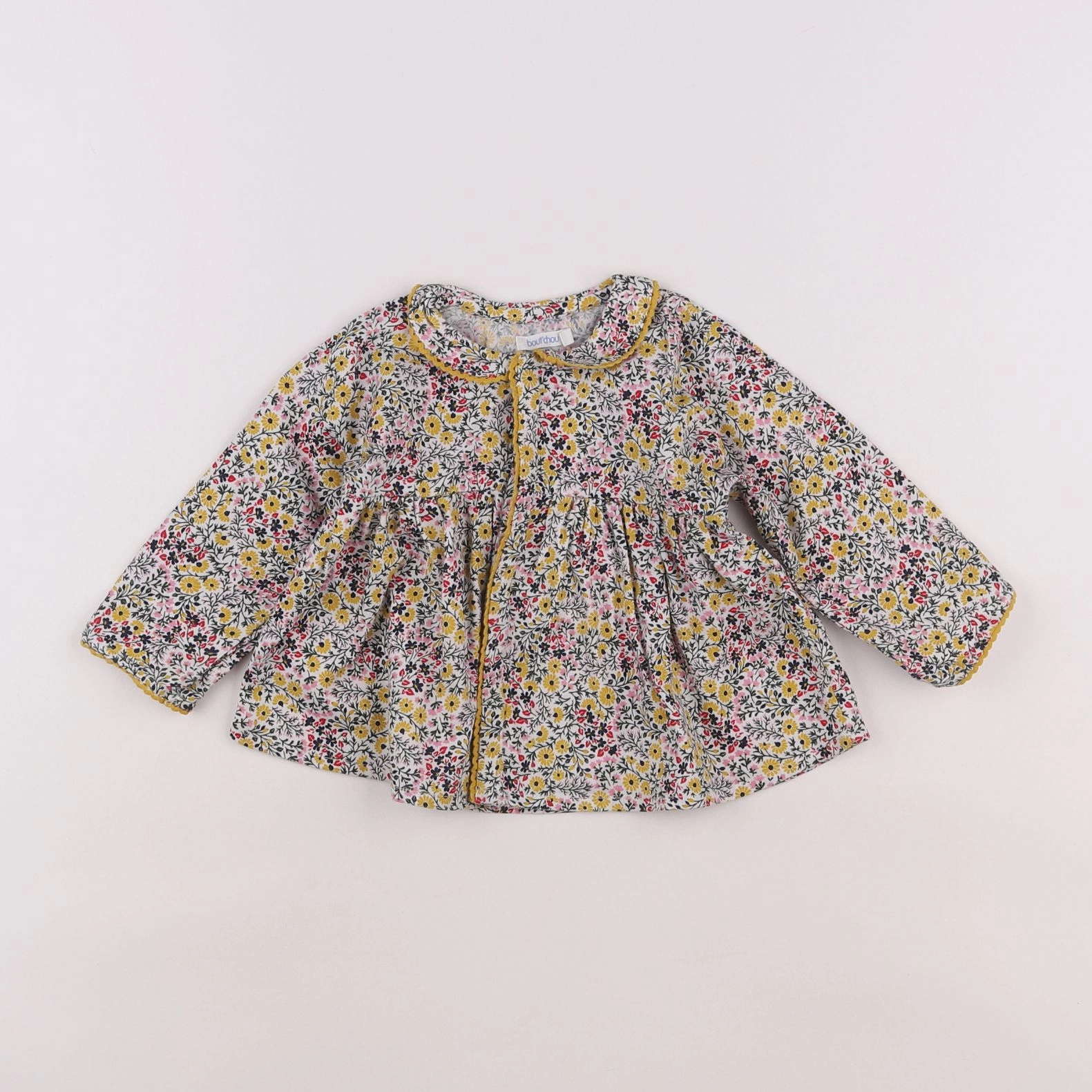 Boutchou - blouse multicolore - 6 mois