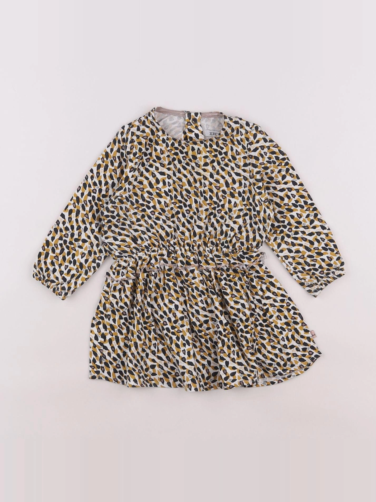 IKKS - robe jaune, noir - 12 mois