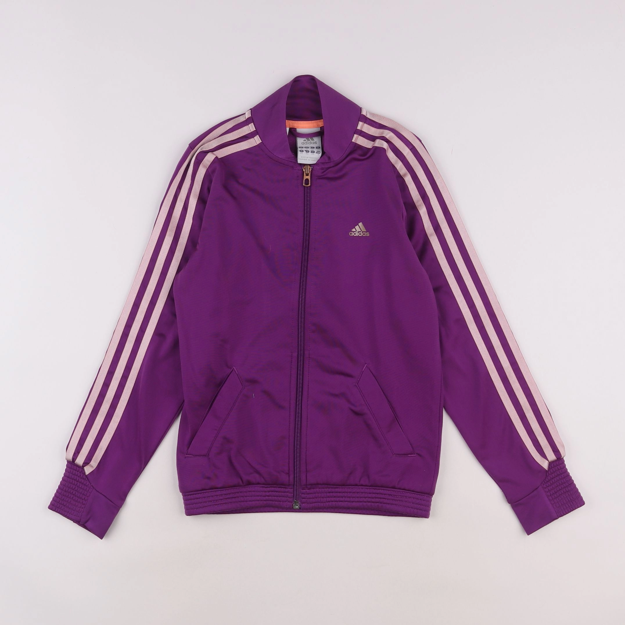 Adidas - sweat violet - 10 ans