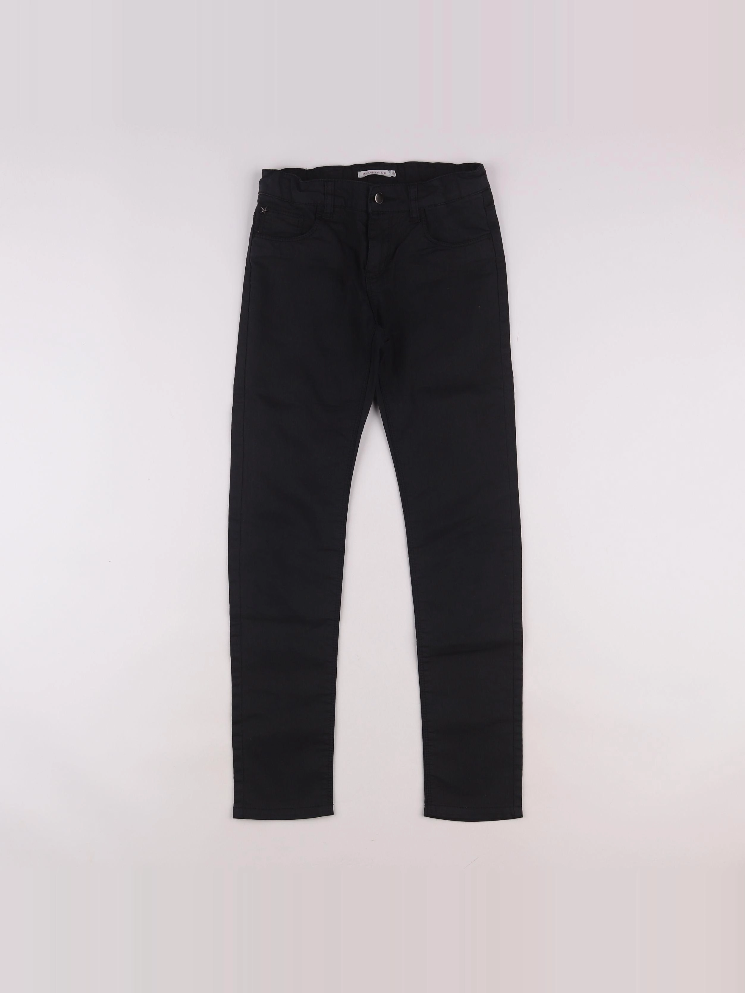 Monoprix - pantalon noir - 10 ans