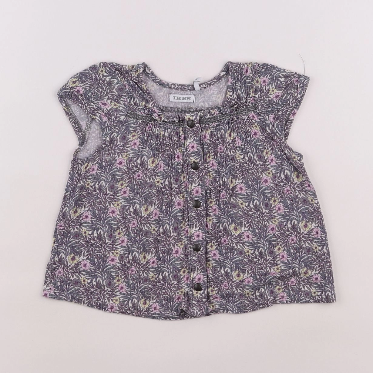 IKKS - chemise violet - 2 ans
