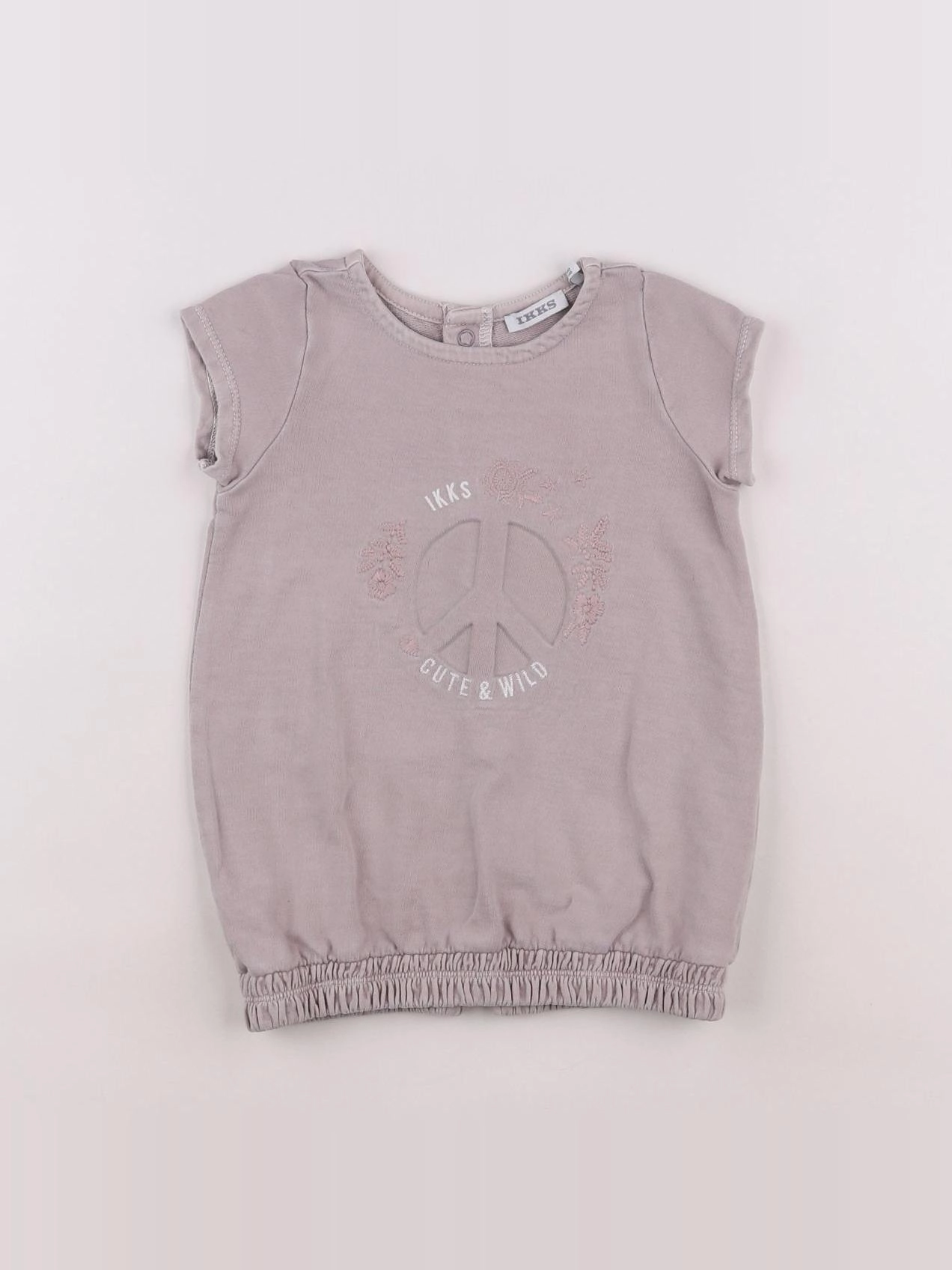 IKKS - robe rose - 6 mois