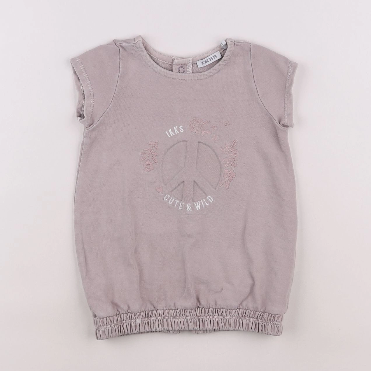 IKKS - robe rose - 6 mois