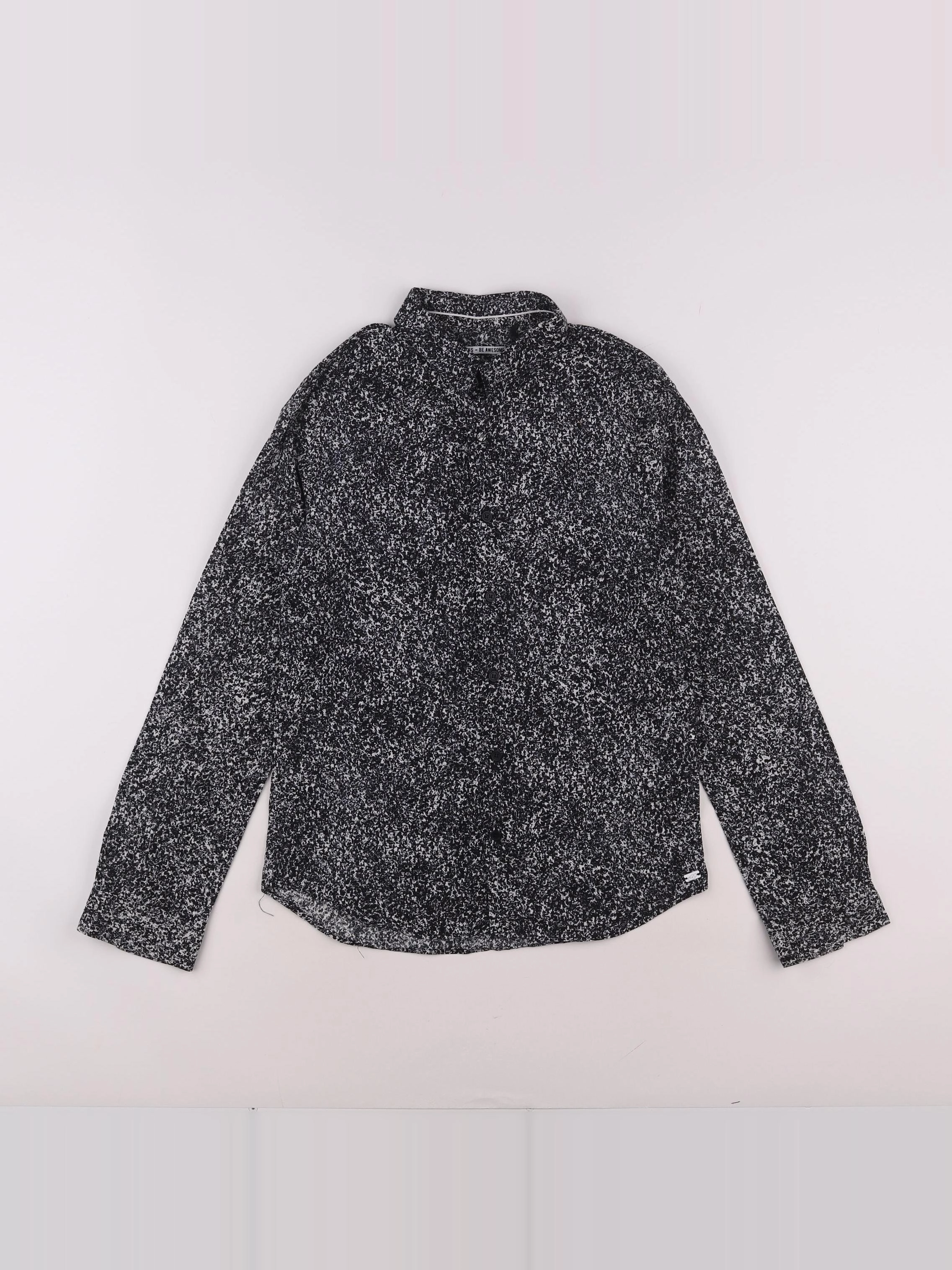 IKKS - chemise noir - 12 ans