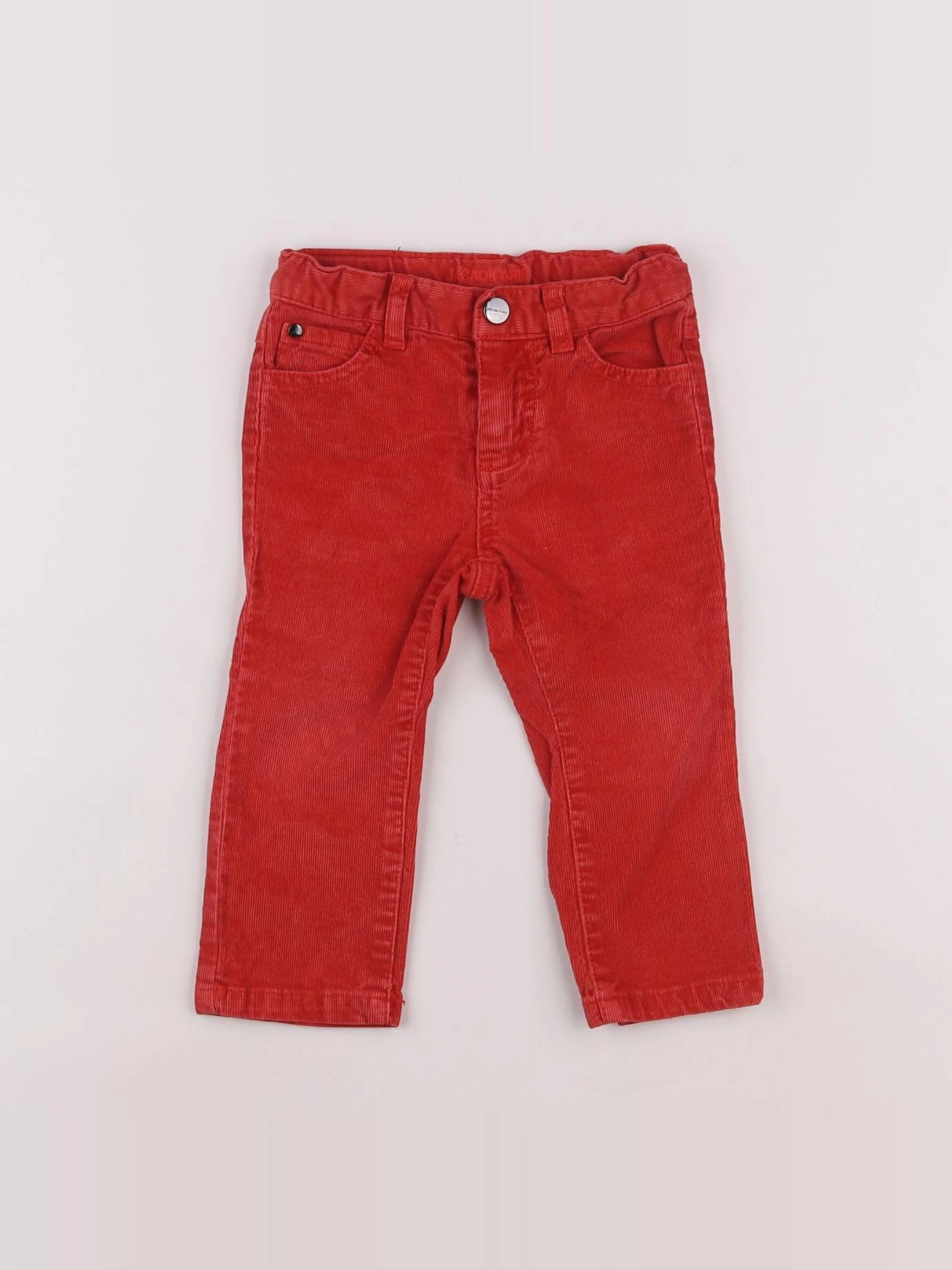 Jacadi - pantalon rouge - 18 mois