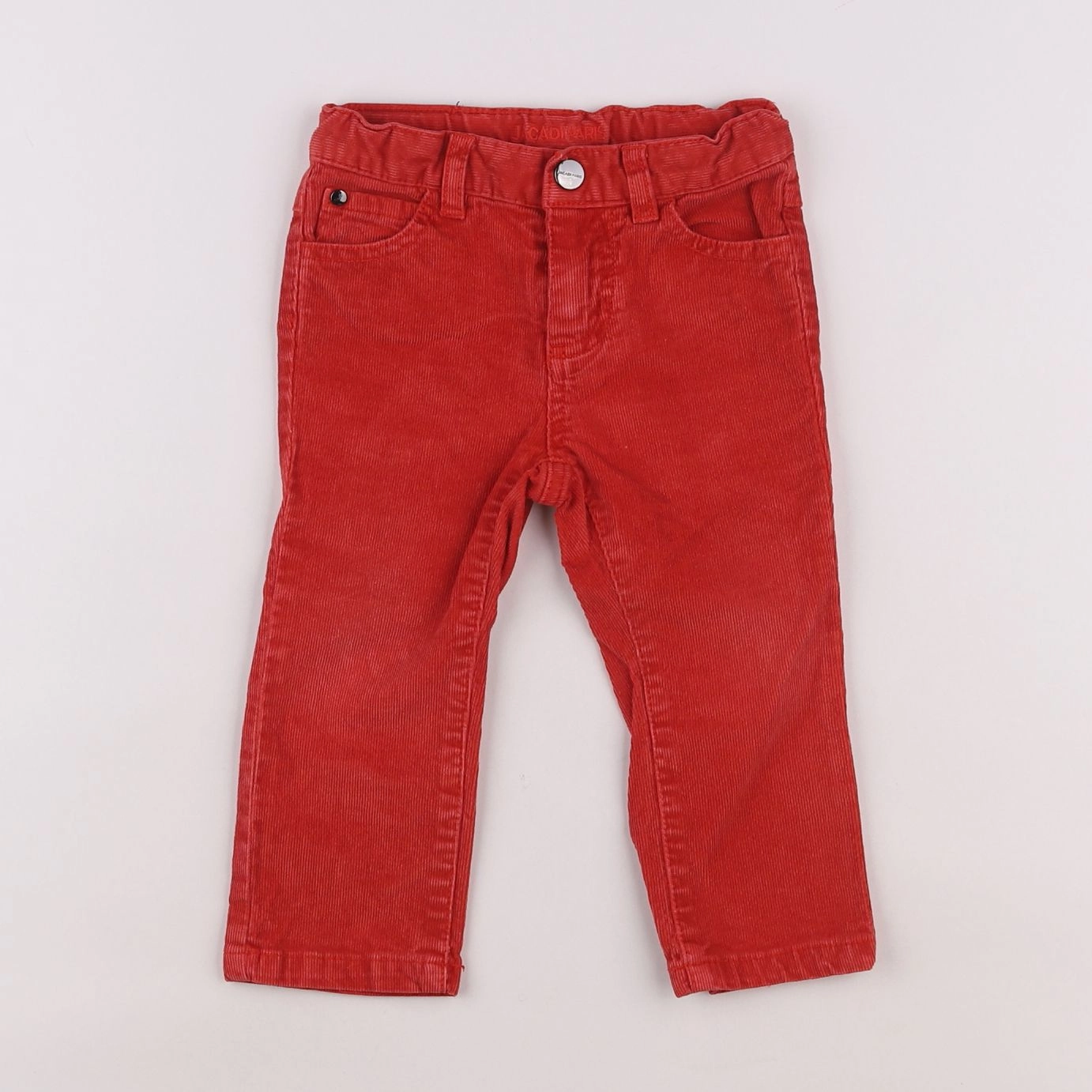 Jacadi - pantalon rouge - 18 mois