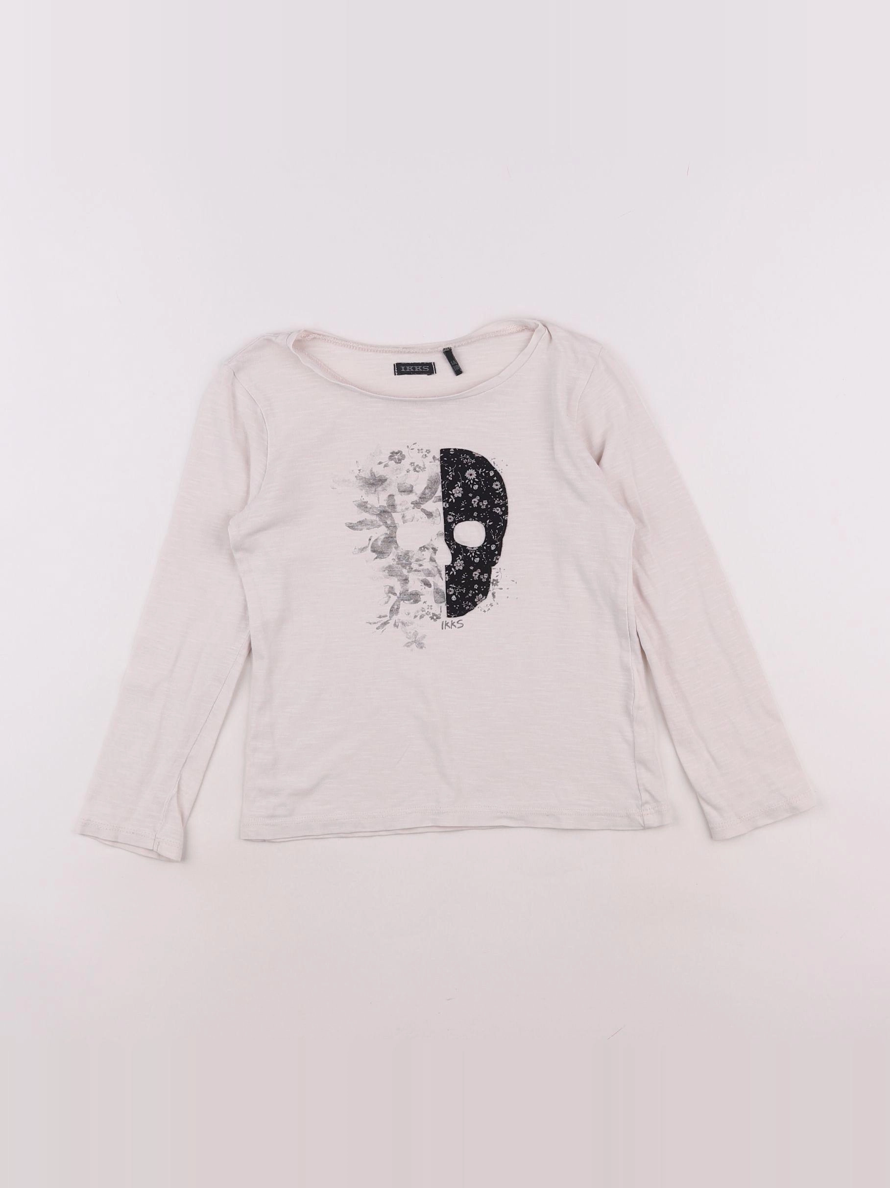 IKKS - tee-shirt rose - 5 ans