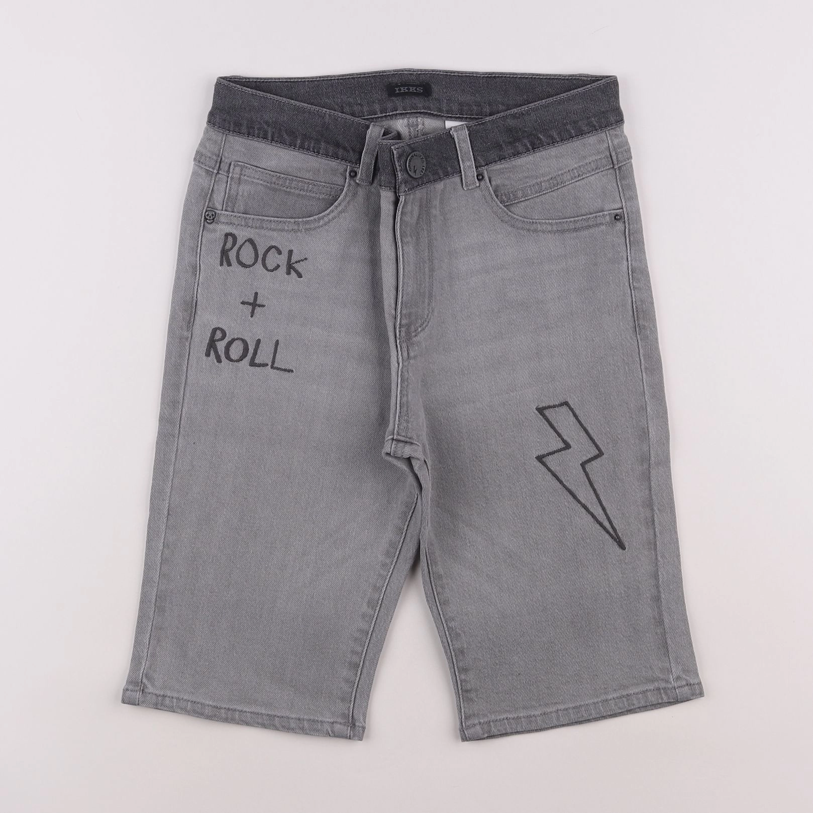 IKKS - short gris - 12 ans