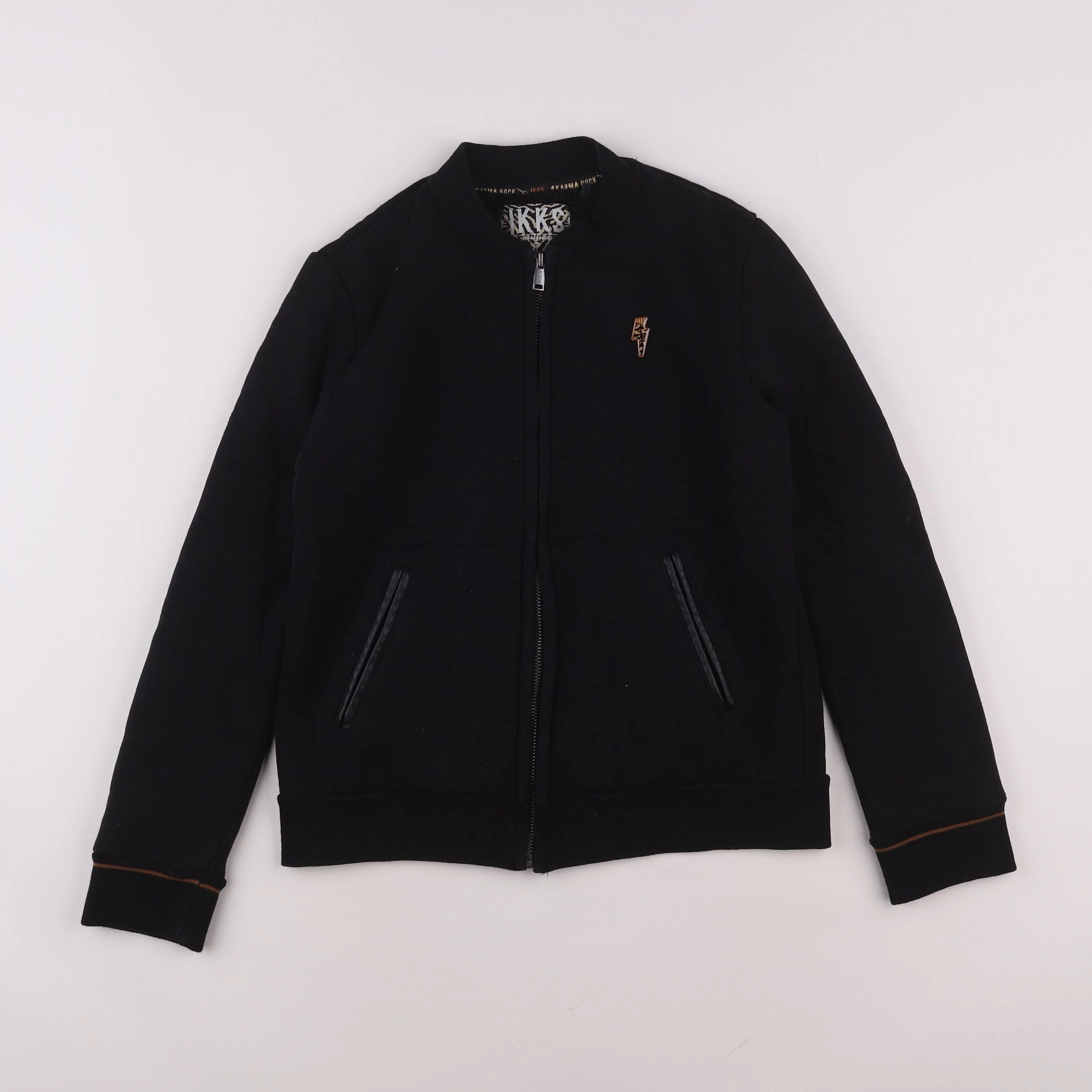 IKKS - sweat noir - 12 ans