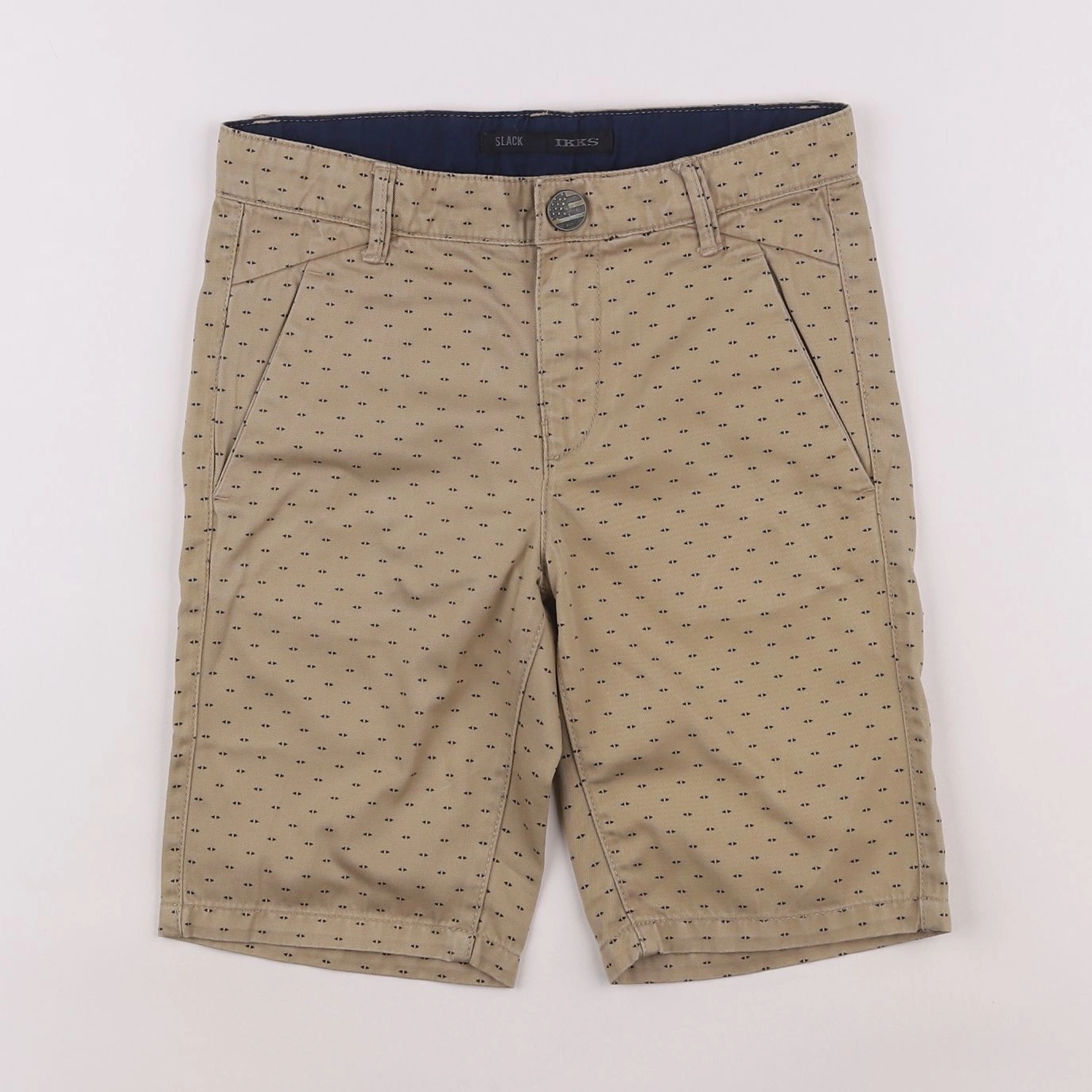 IKKS - short marron - 7 ans