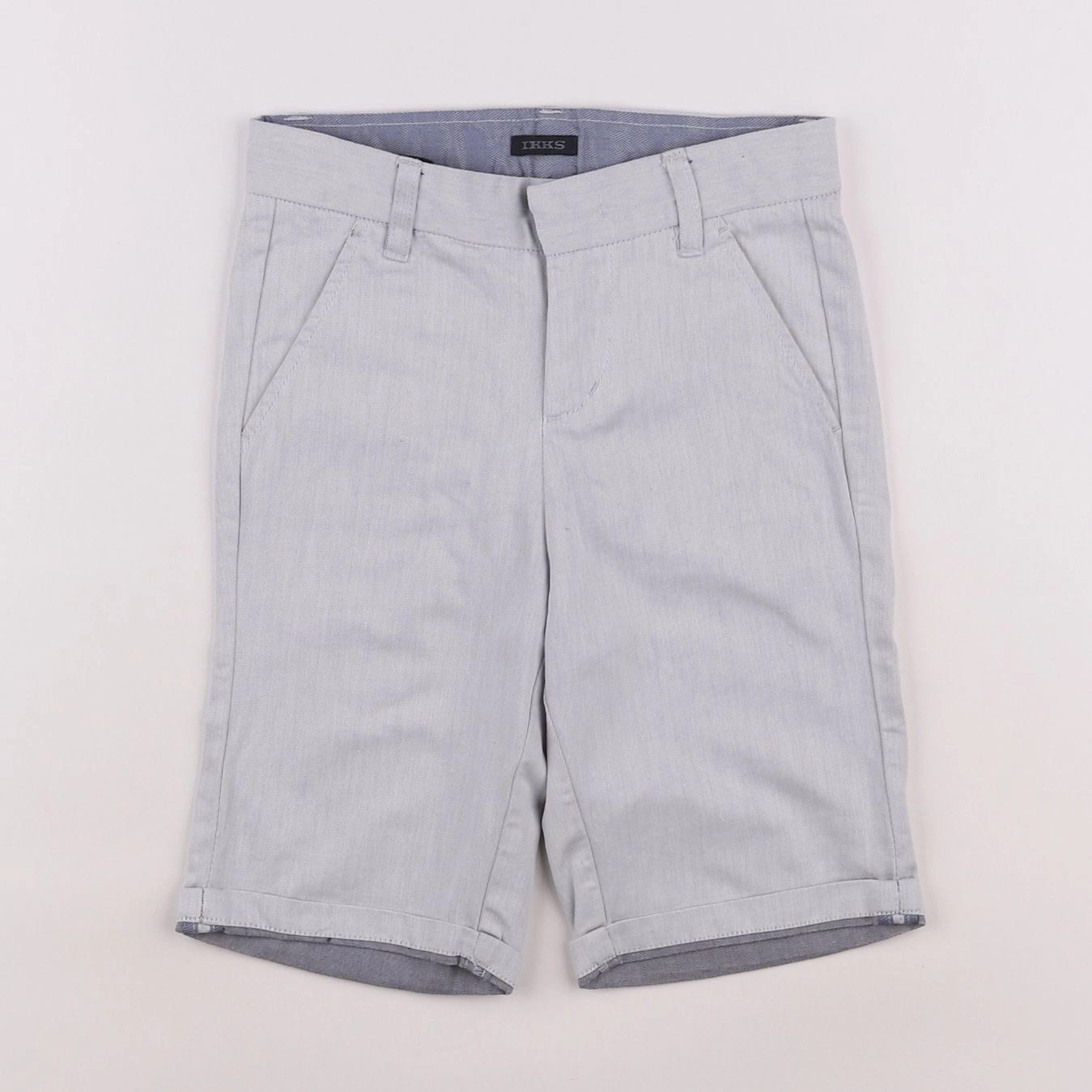 IKKS - short bleu - 7 ans