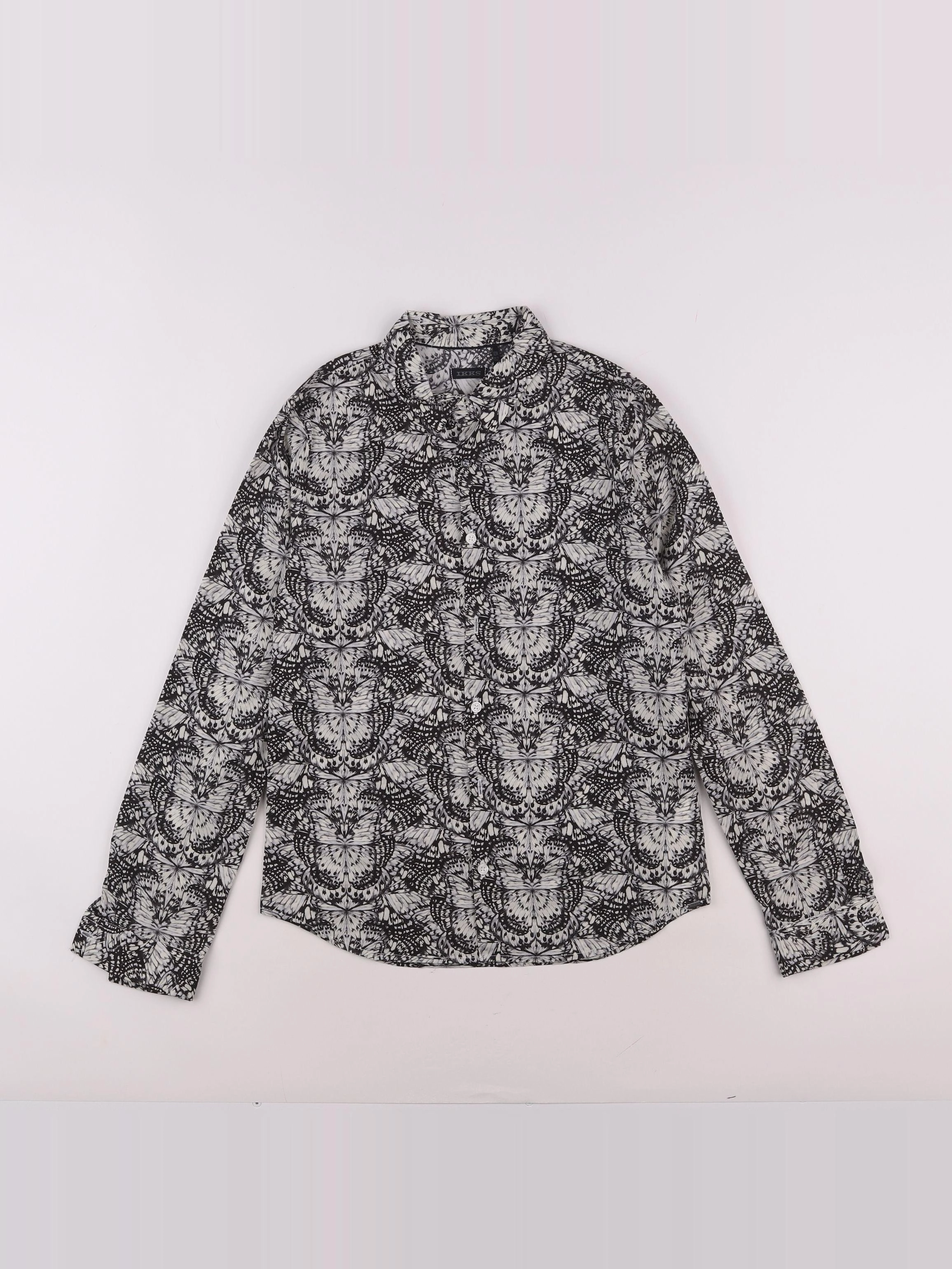 IKKS - chemise noir - 12 ans