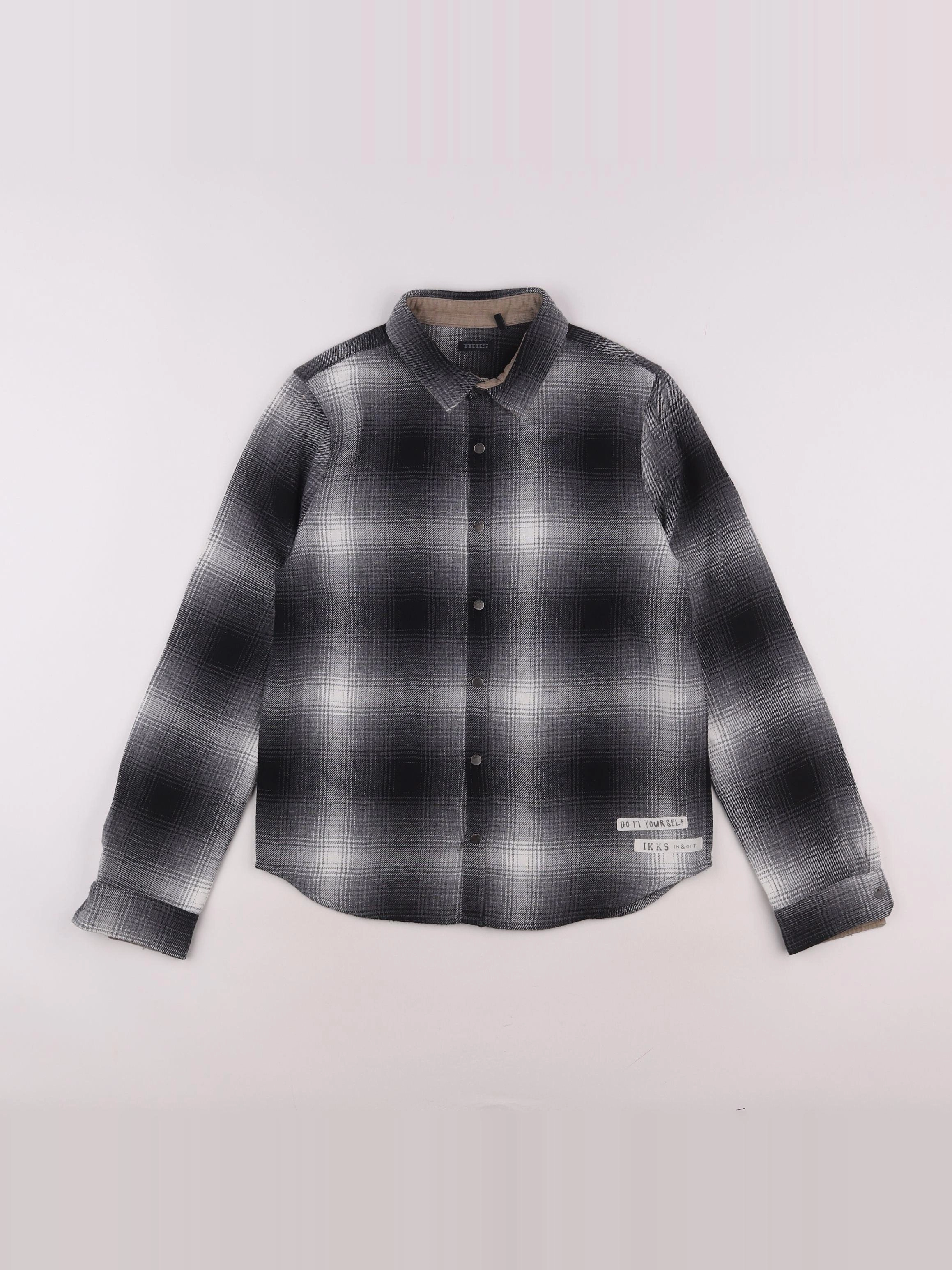 IKKS - chemise noir - 12 ans