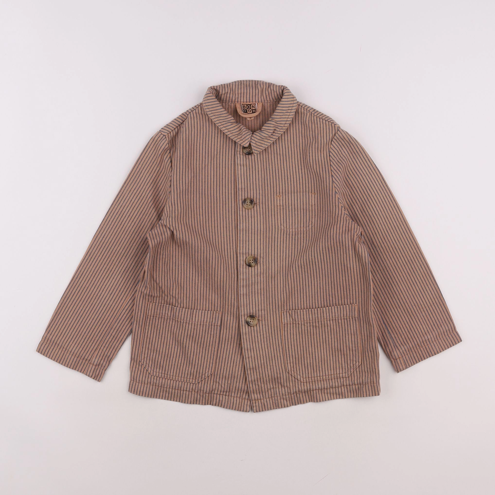 Bonton - chemise marron - 6 ans