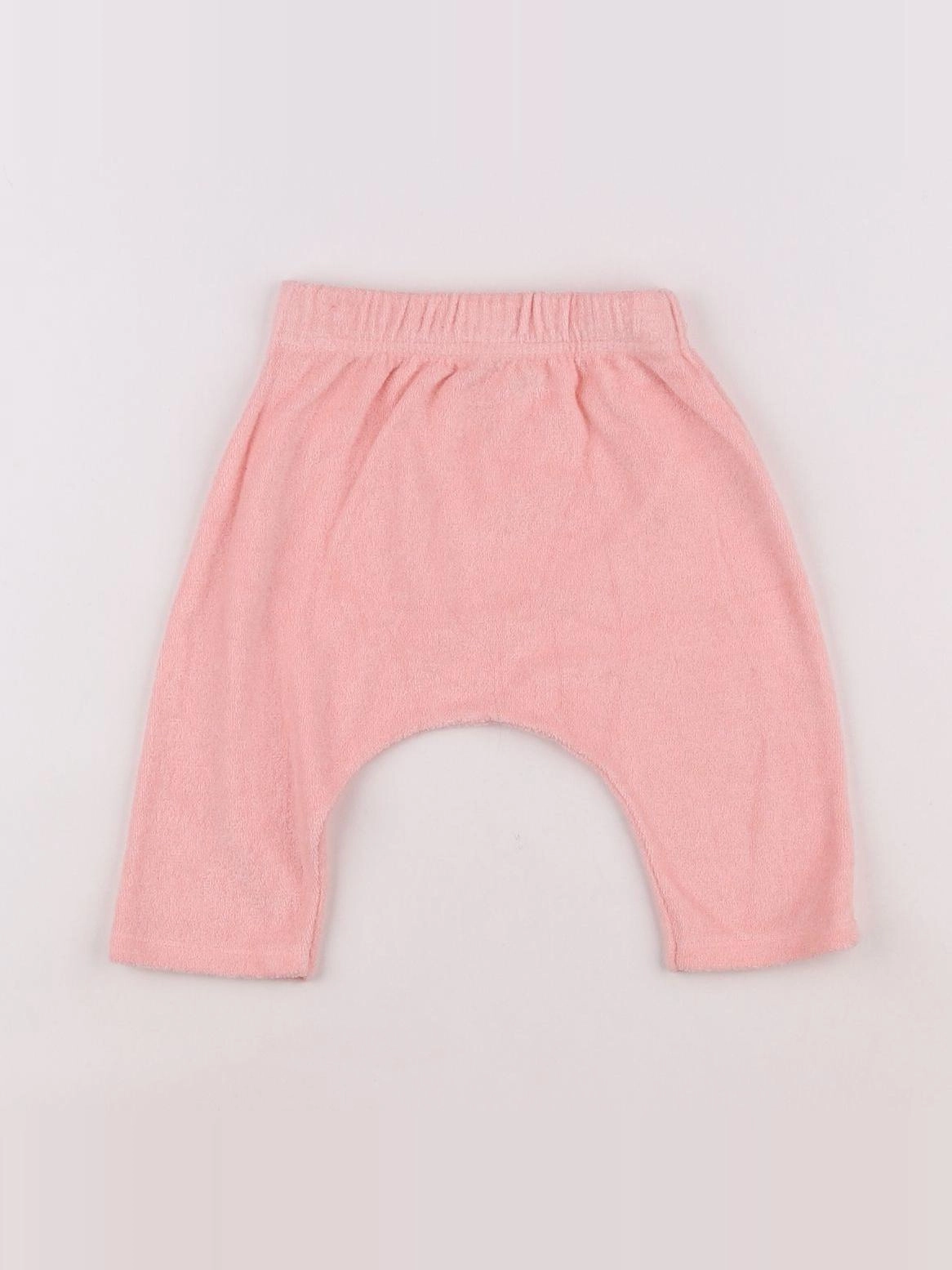 Petit Bateau - pantalon rose - 6 mois