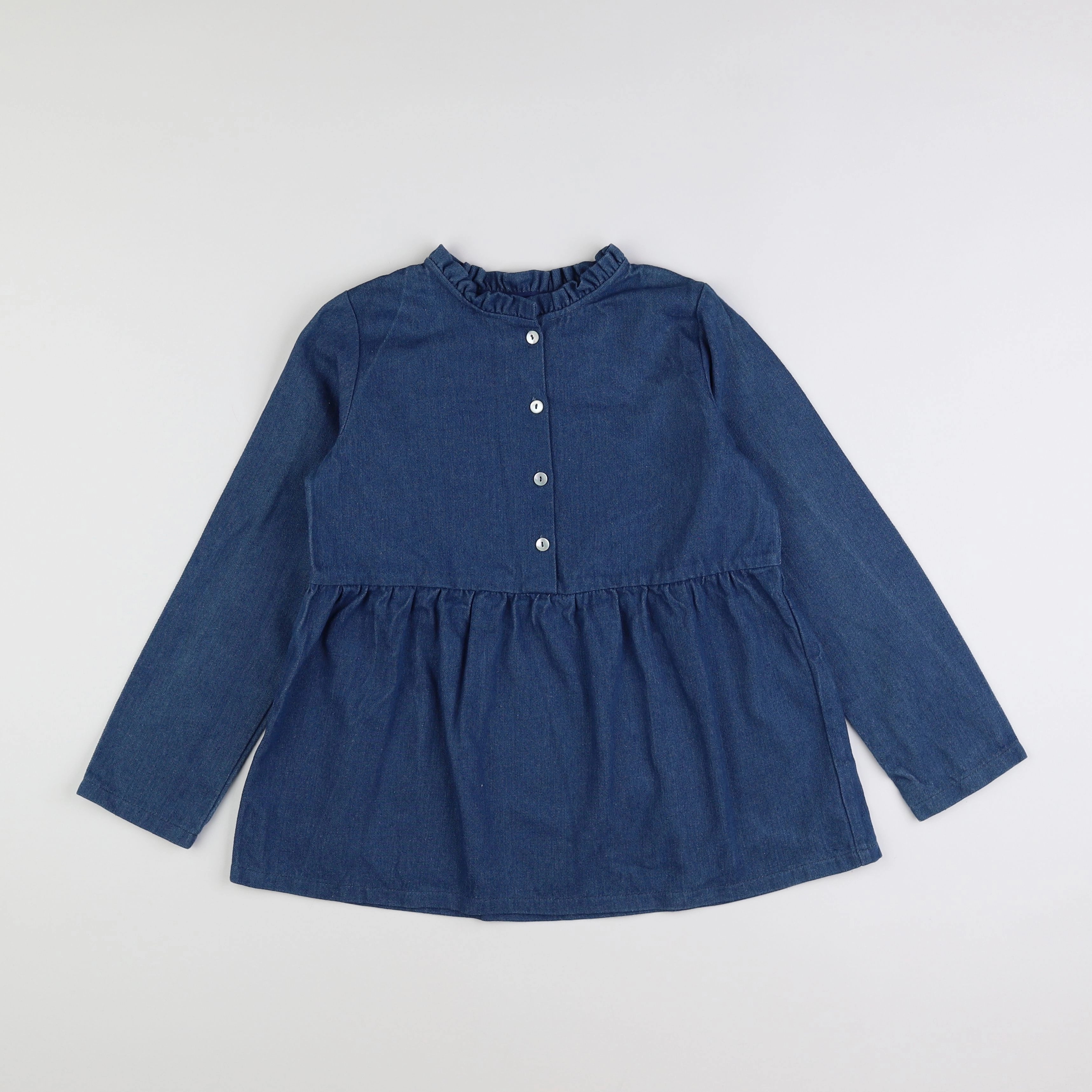 Frangin Frangine - blouse bleu - 12 ans