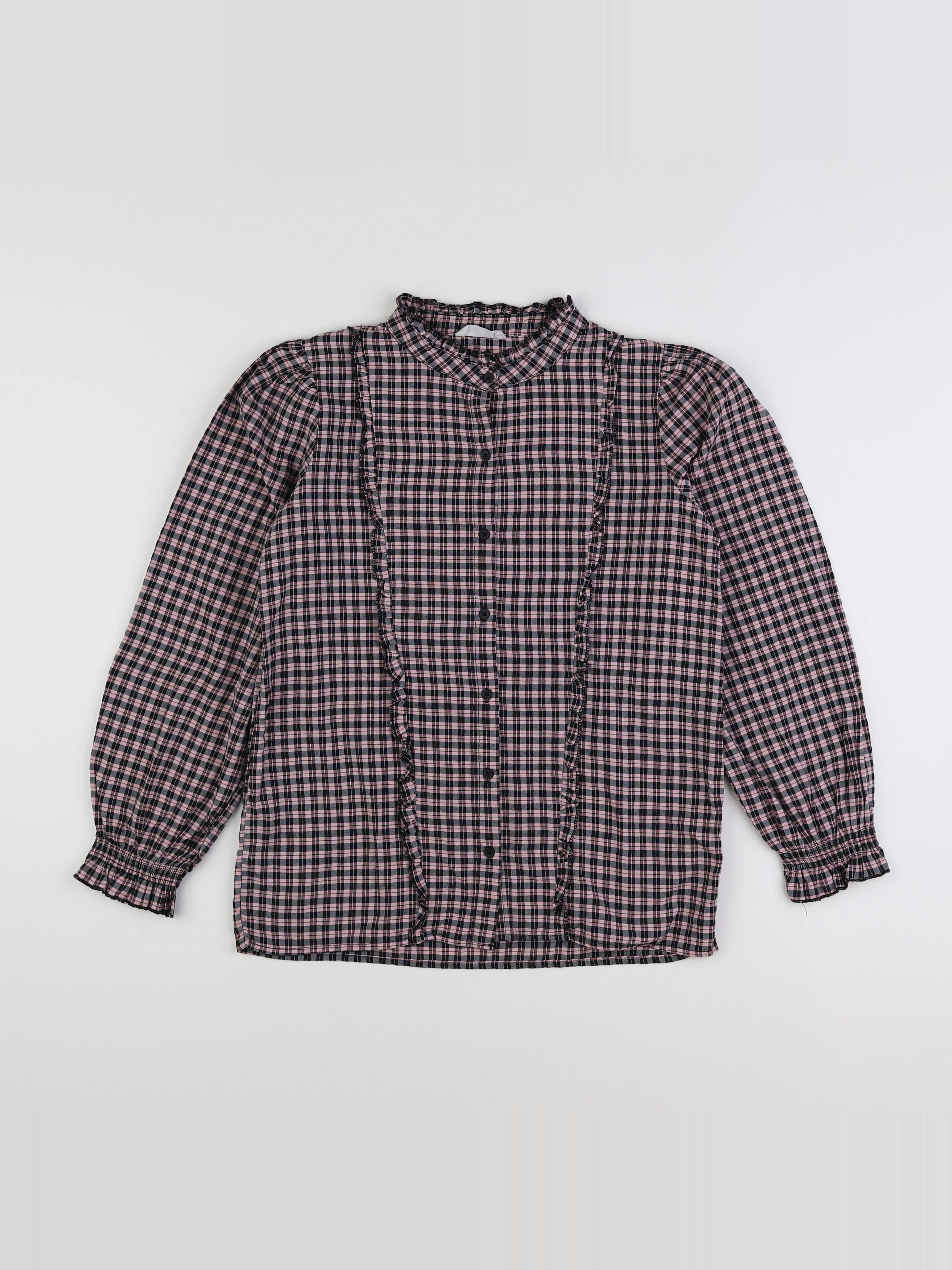 Mango - blouse rose - 11/12 ans