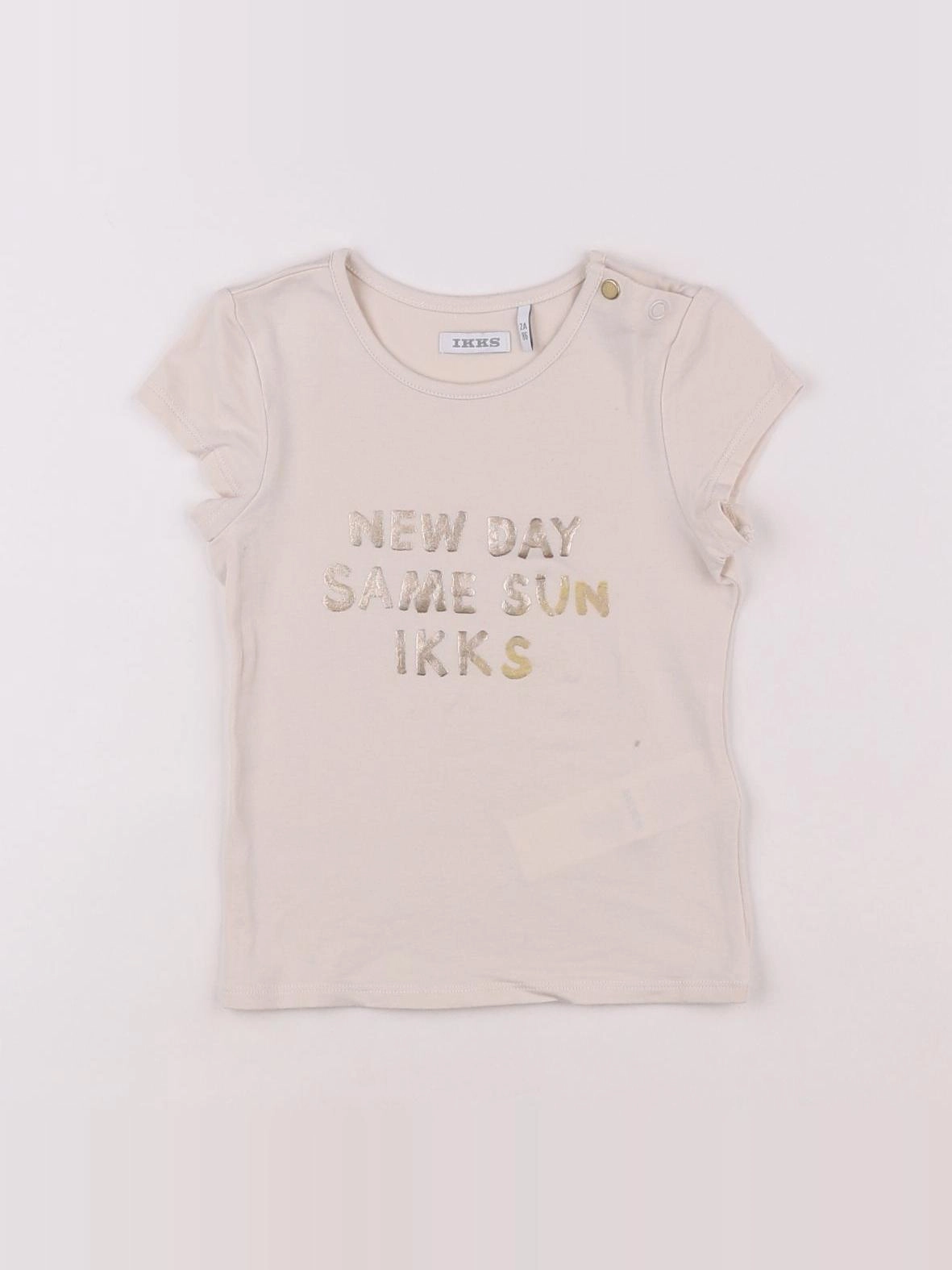 IKKS - tee-shirt rose - 2 ans