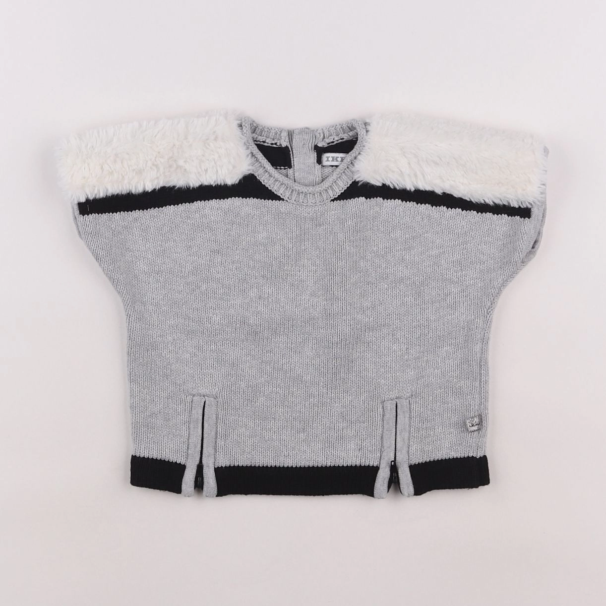 IKKS - pull gris - 6 mois