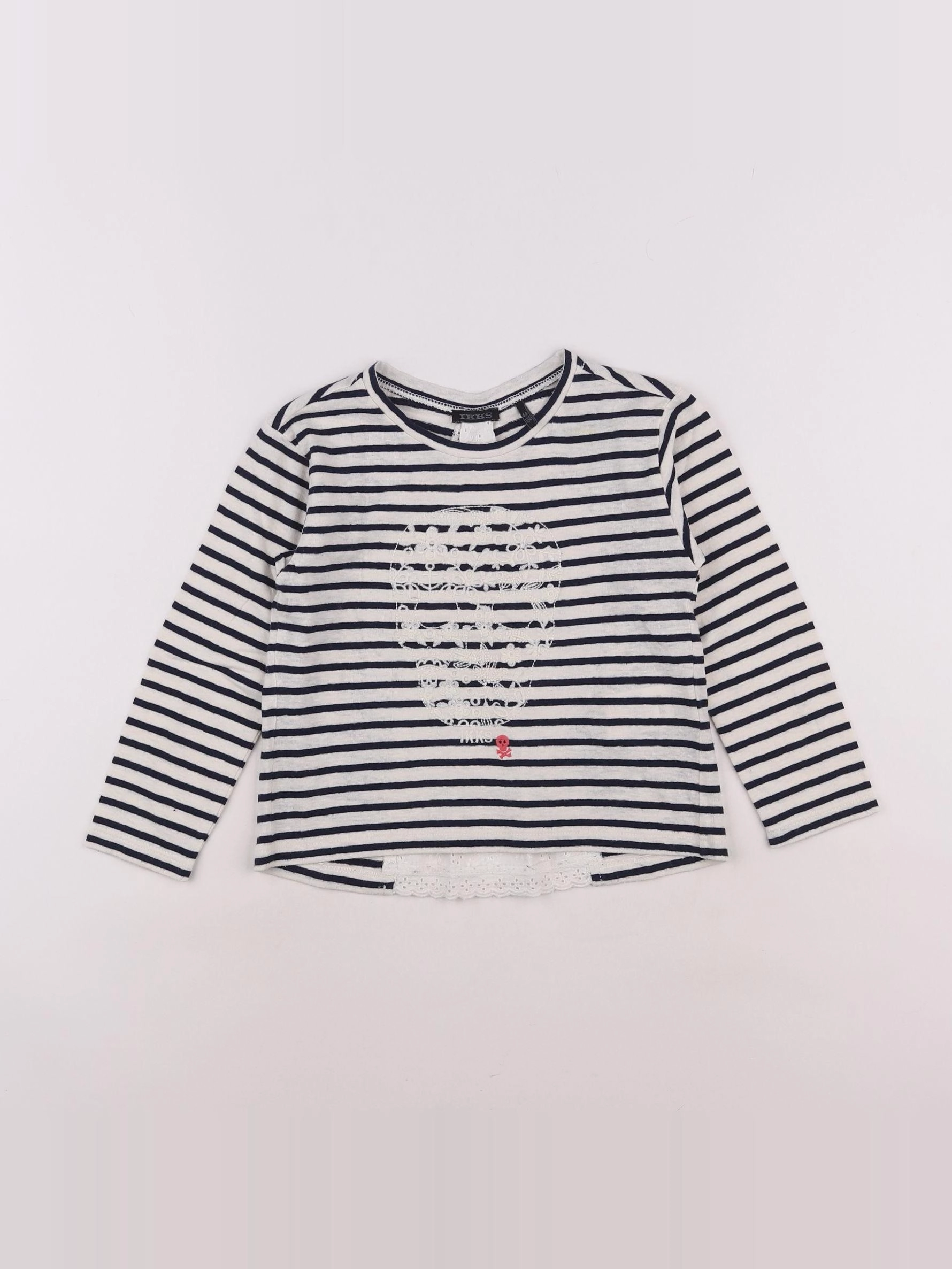IKKS - tee-shirt blanc - 4 ans