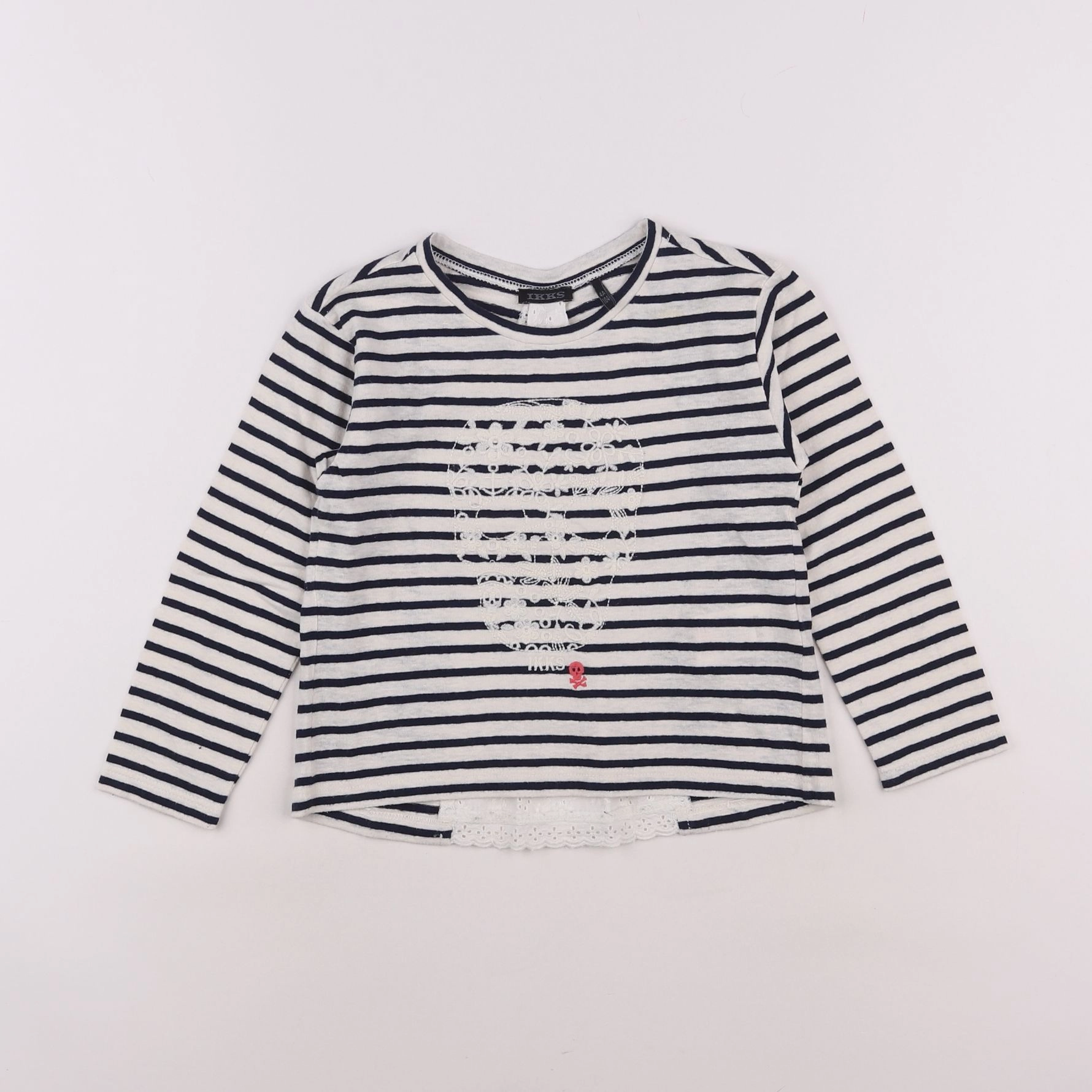 IKKS - tee-shirt blanc - 4 ans